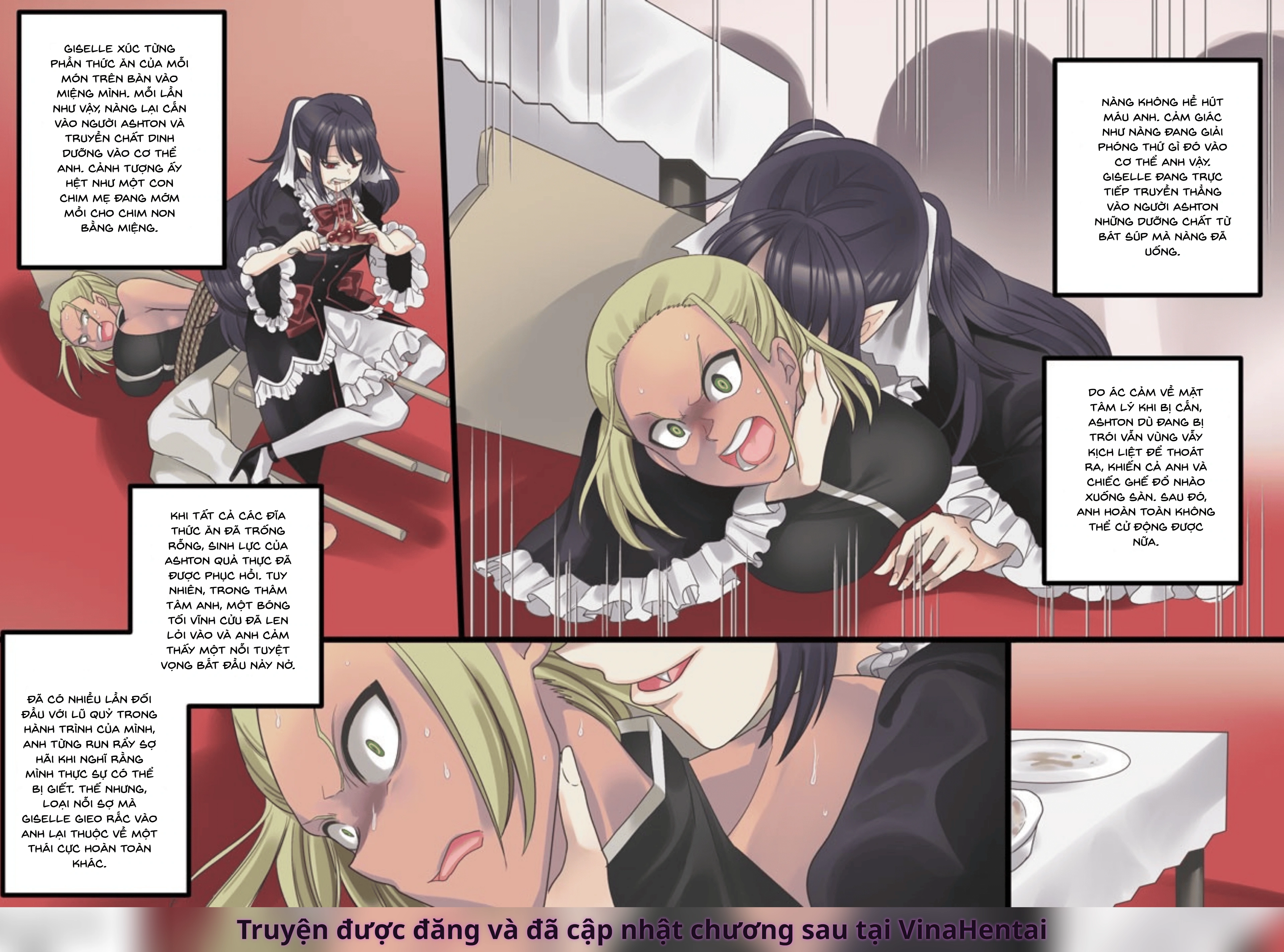 Câu chuyện về việc bị một nữ ma cà rồng xinh đẹ... - Chap 2 - 3