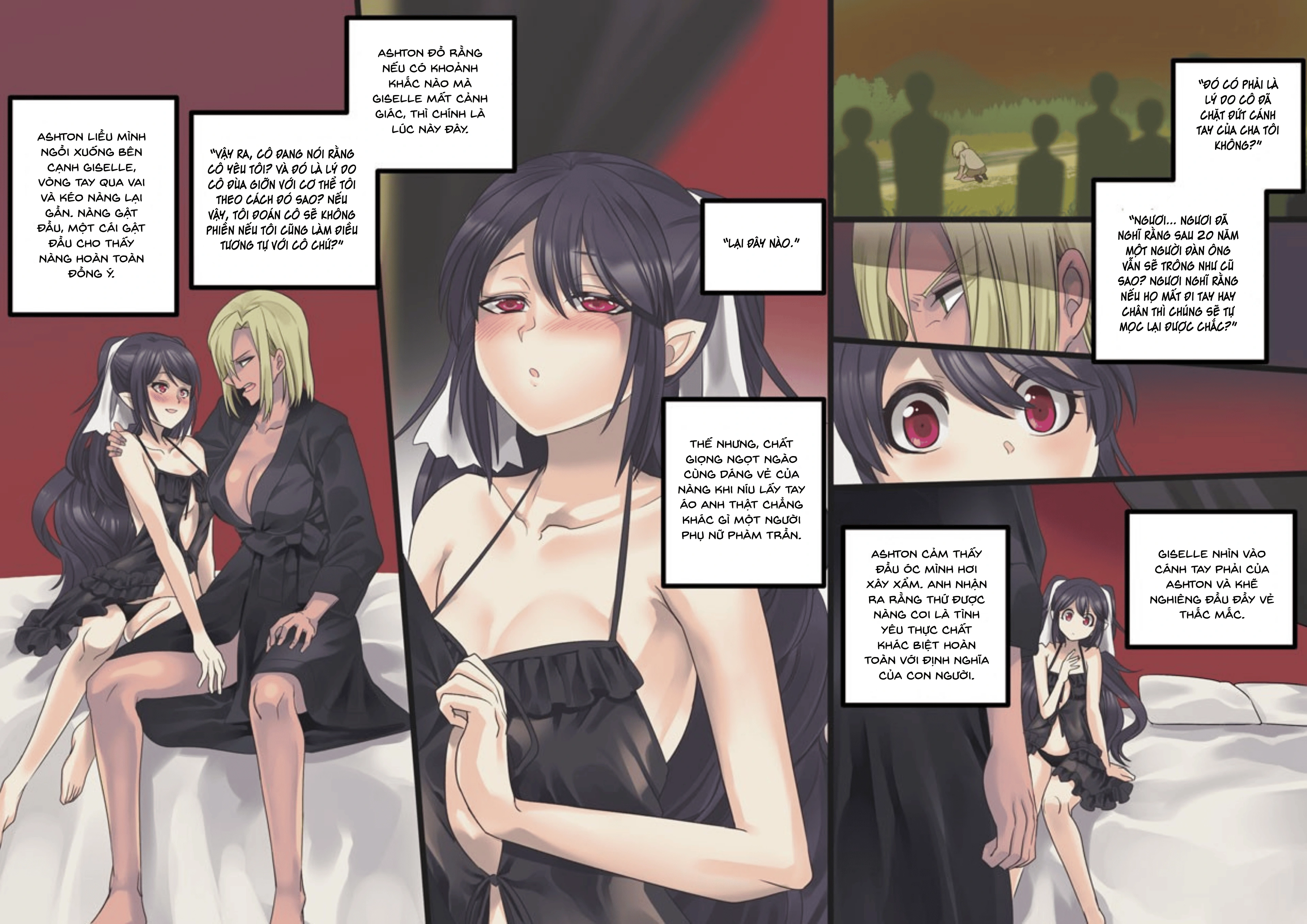 Câu chuyện về việc bị một nữ ma cà rồng xinh đẹ... - Chap 2 - 8