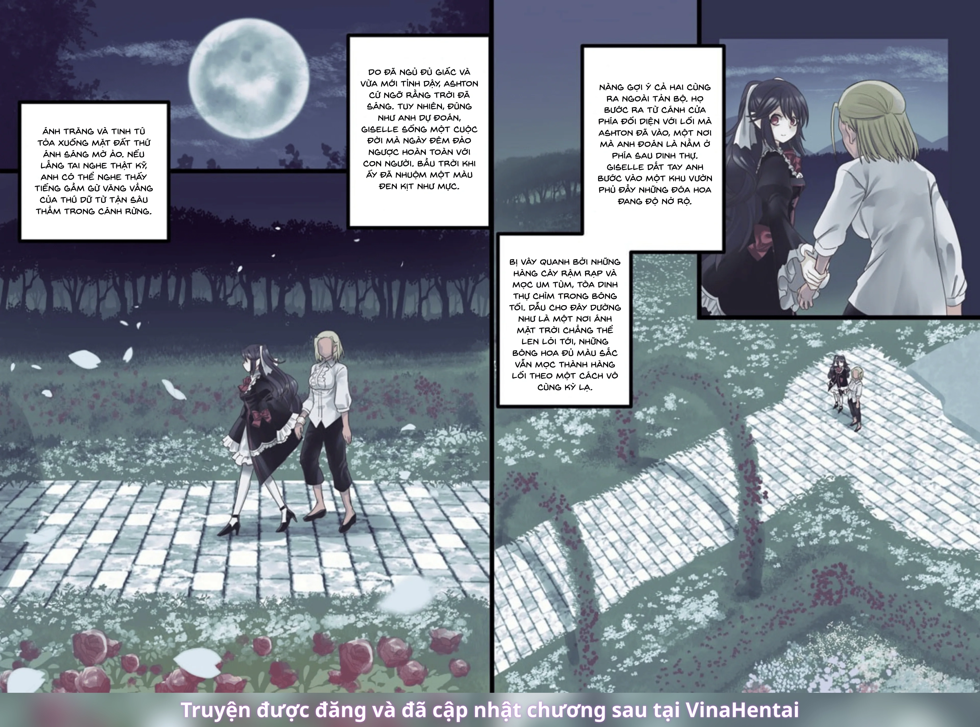 Câu chuyện về việc bị một nữ ma cà rồng xinh đẹ... - Chap 3 - 3