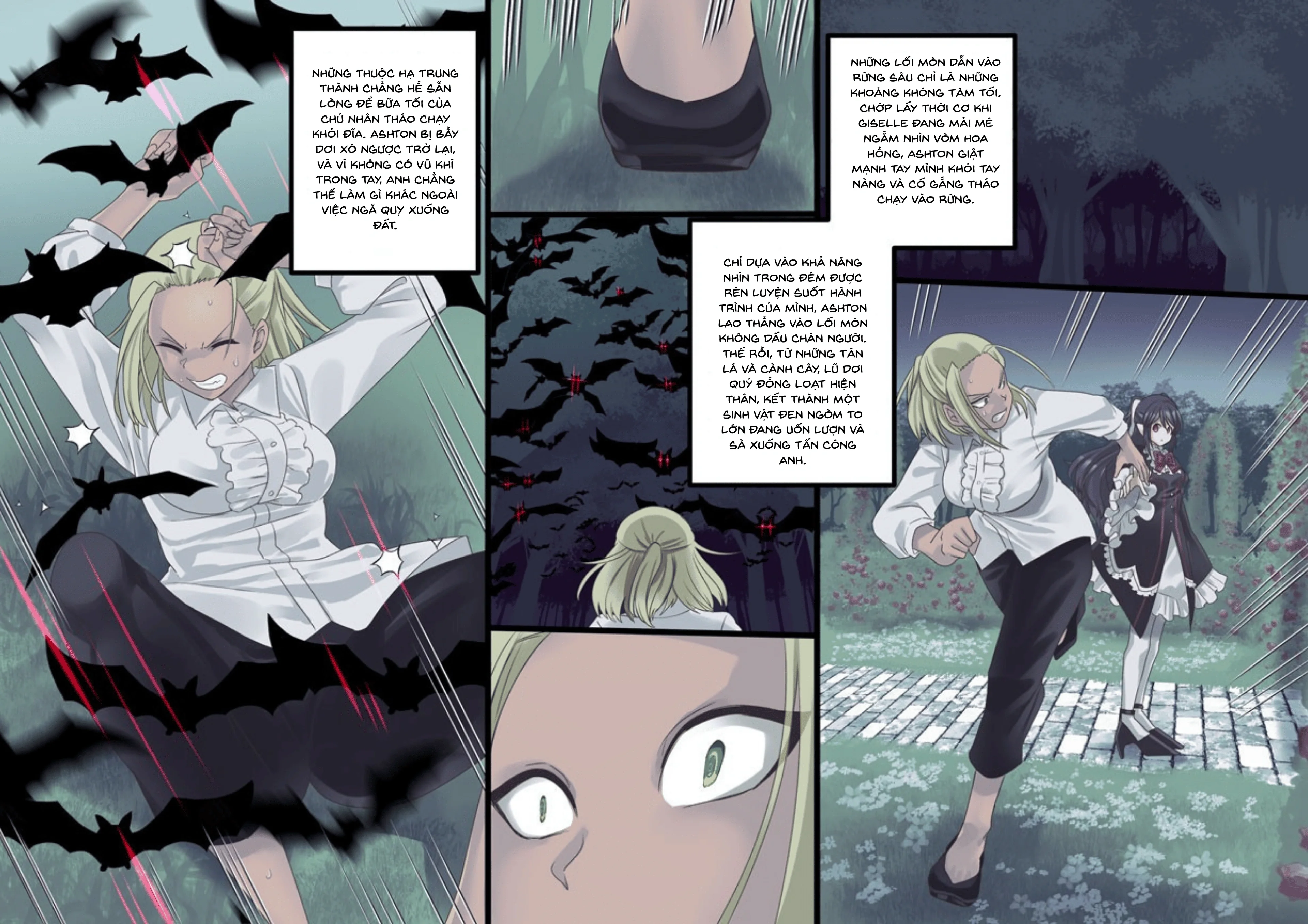 Câu chuyện về việc bị một nữ ma cà rồng xinh đẹ... - Chap 3 - 4