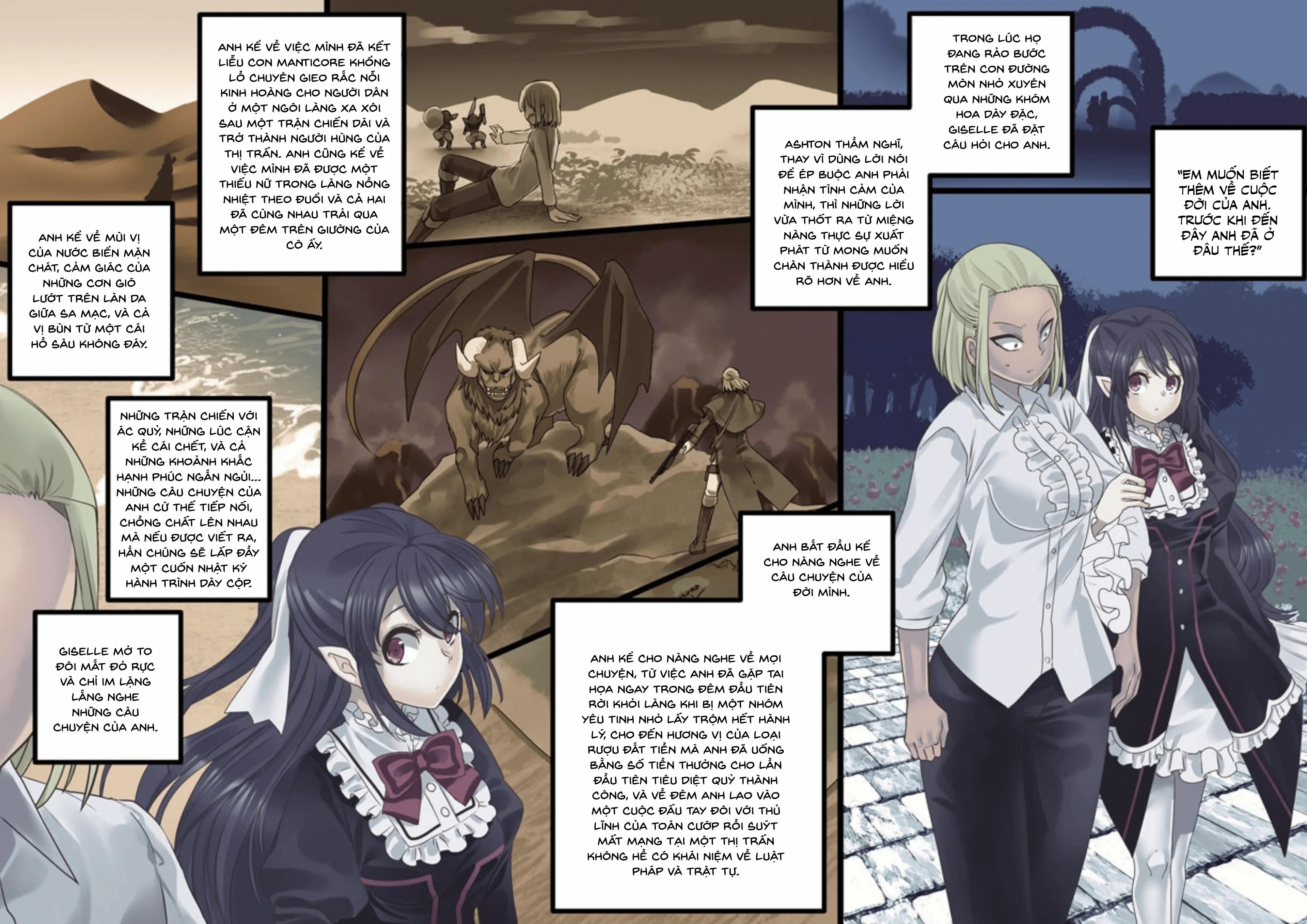 Câu chuyện về việc bị một nữ ma cà rồng xinh đẹ... - Chap 3 - 6