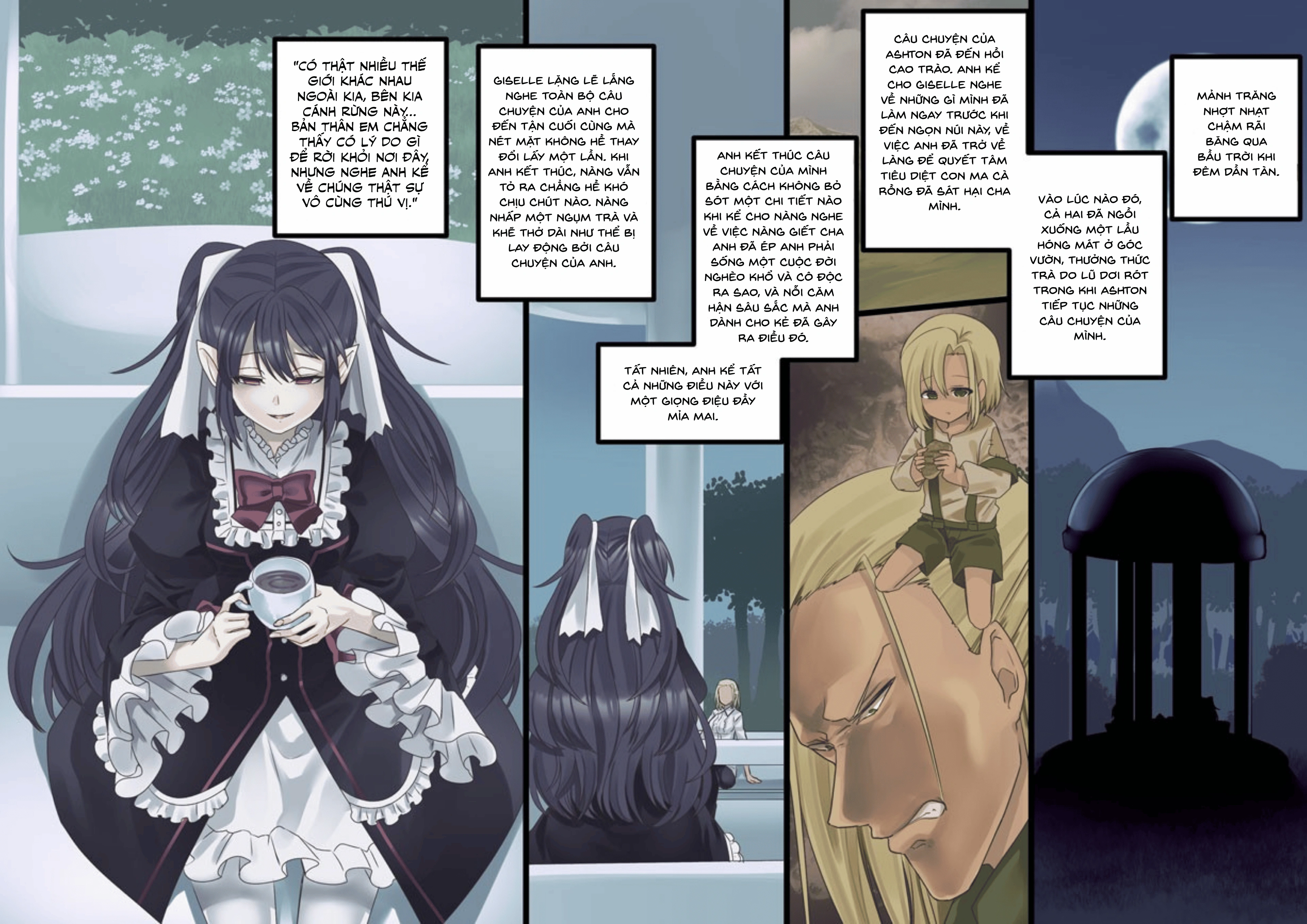 Câu chuyện về việc bị một nữ ma cà rồng xinh đẹ... - Chap 3 - 7