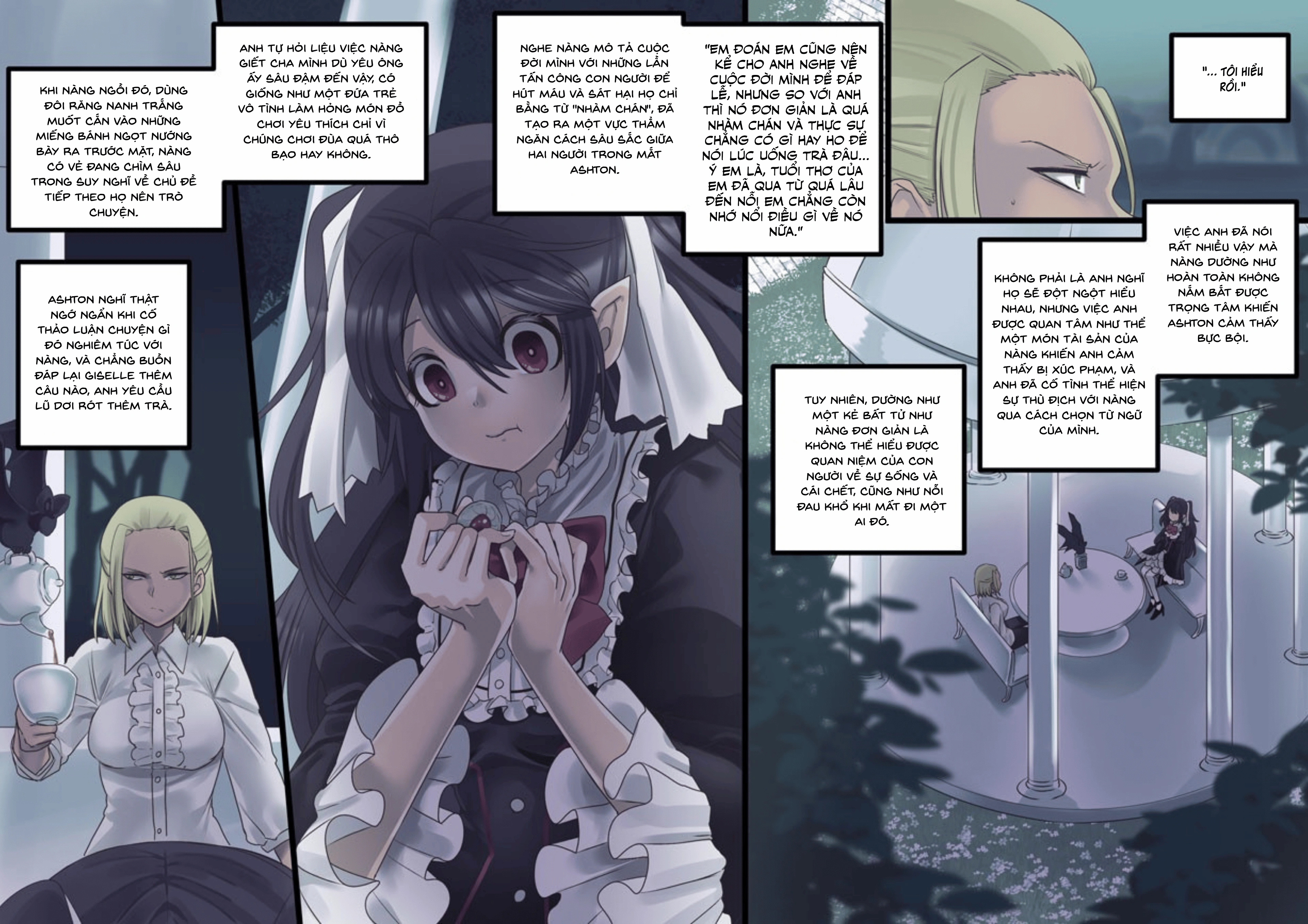 Câu chuyện về việc bị một nữ ma cà rồng xinh đẹ... - Chap 3 - 8