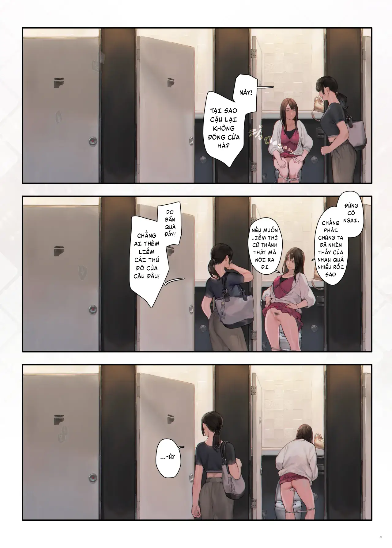 Người vợ hàng xóm trông có vẻ rảnh rỗi ở nhà và... - Chap 2 - 20