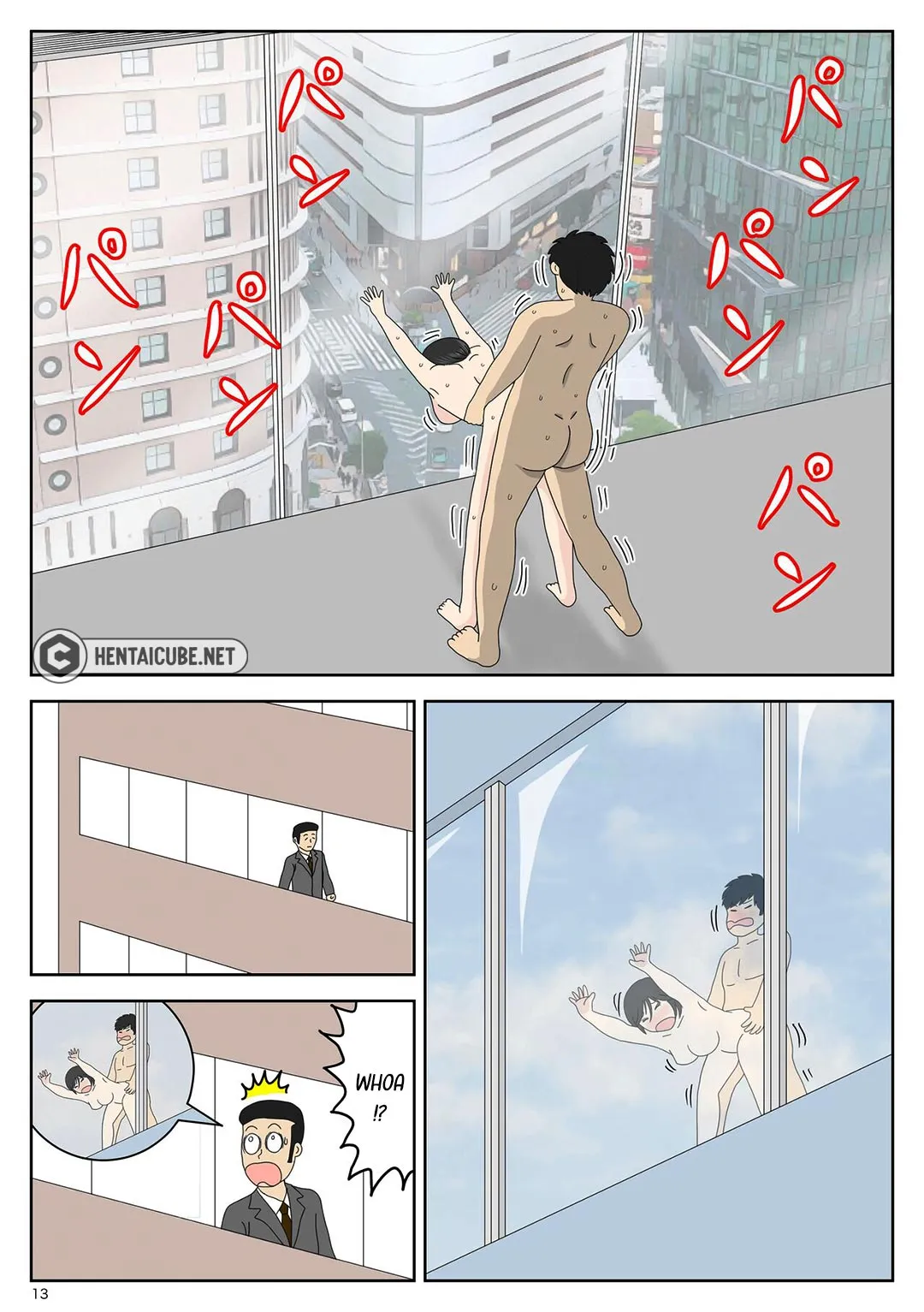 Bị mẹ phát hiện đang rình trộm thủ dâm [Onaneta... - Chap 4 - Thú vui của con trai tôi - 14