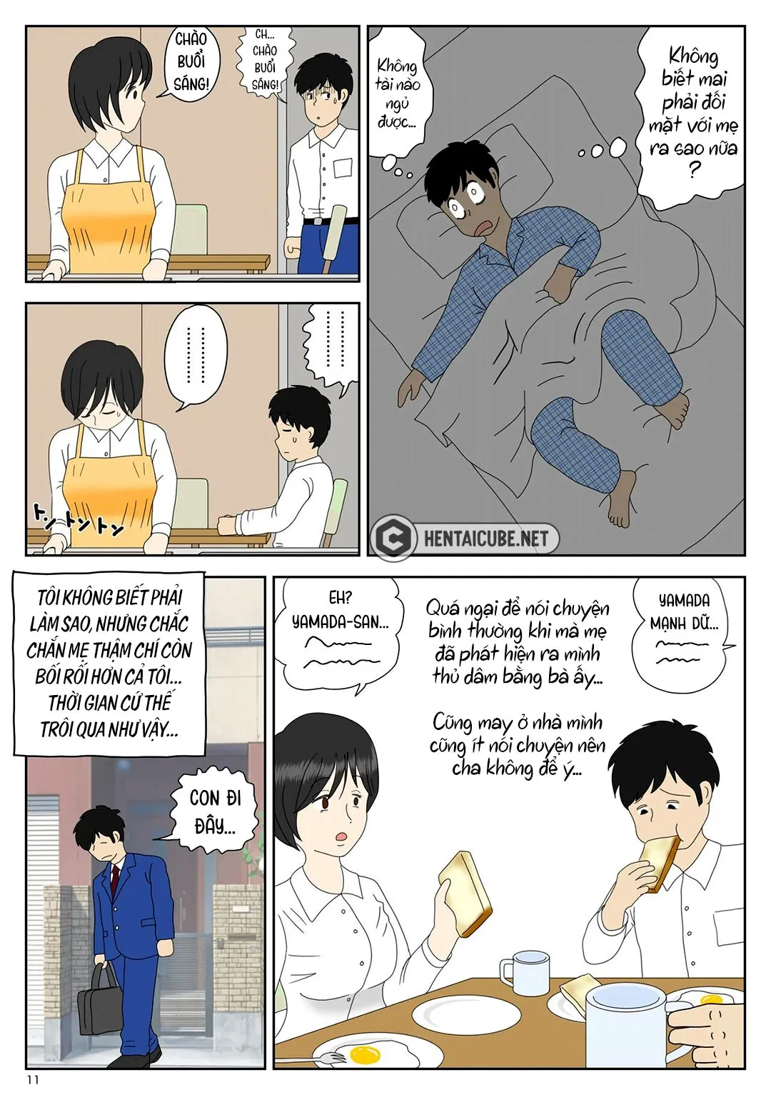 Bị mẹ phát hiện đang rình trộm thủ dâm [Onaneta... - Chap 1 - 12