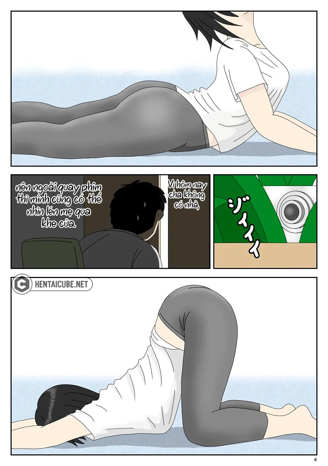 Bị mẹ phát hiện đang rình trộm thủ dâm [Onaneta... - Chap 1 - 5