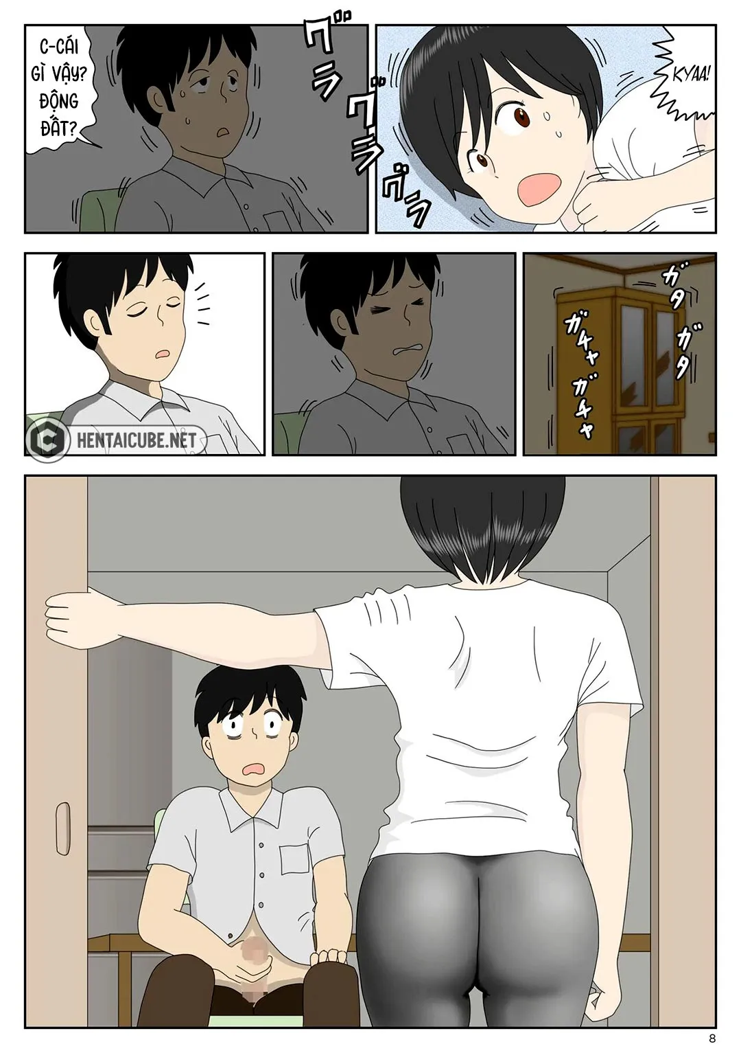 Bị mẹ phát hiện đang rình trộm thủ dâm [Onaneta... - Chap 1 - 9