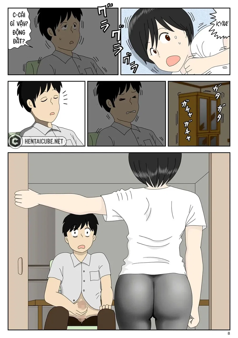 Bị mẹ phát hiện đang rình trộm thủ dâm [Onaneta... - Chap 1 - 9