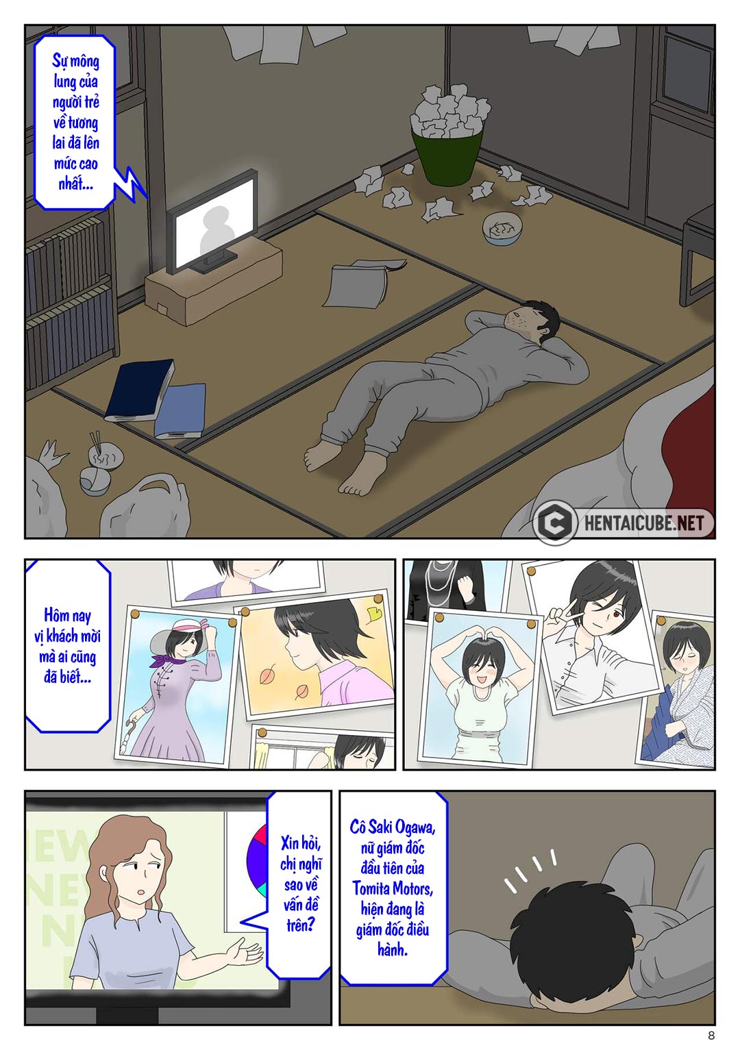 Bị mẹ phát hiện đang rình trộm thủ dâm [Onaneta... - Chap 5-1 - Sau cuối - Hết - 9