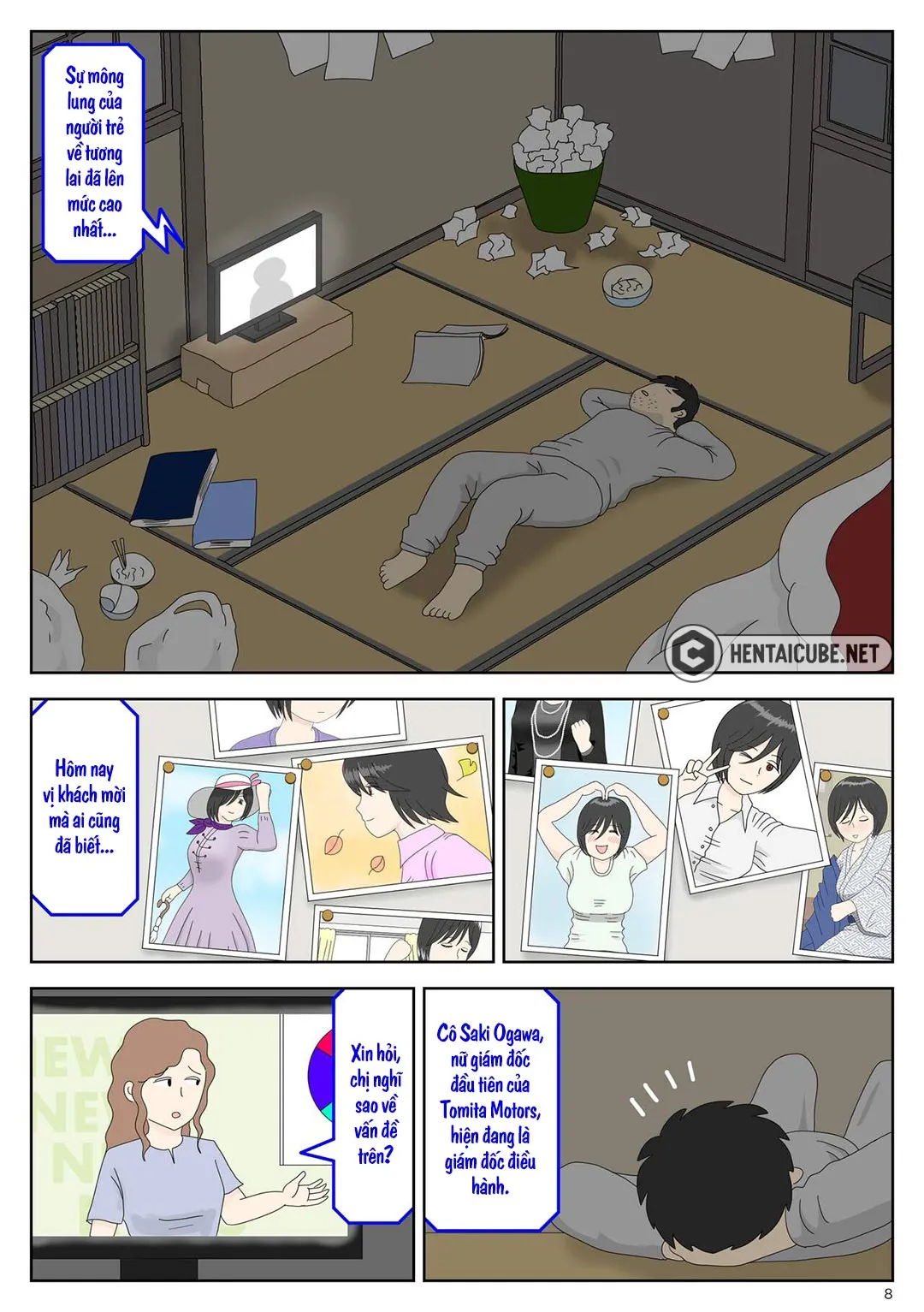 Bị mẹ phát hiện đang rình trộm thủ dâm [Onaneta... - Chap 5 - Sau cuối | Hết - 9