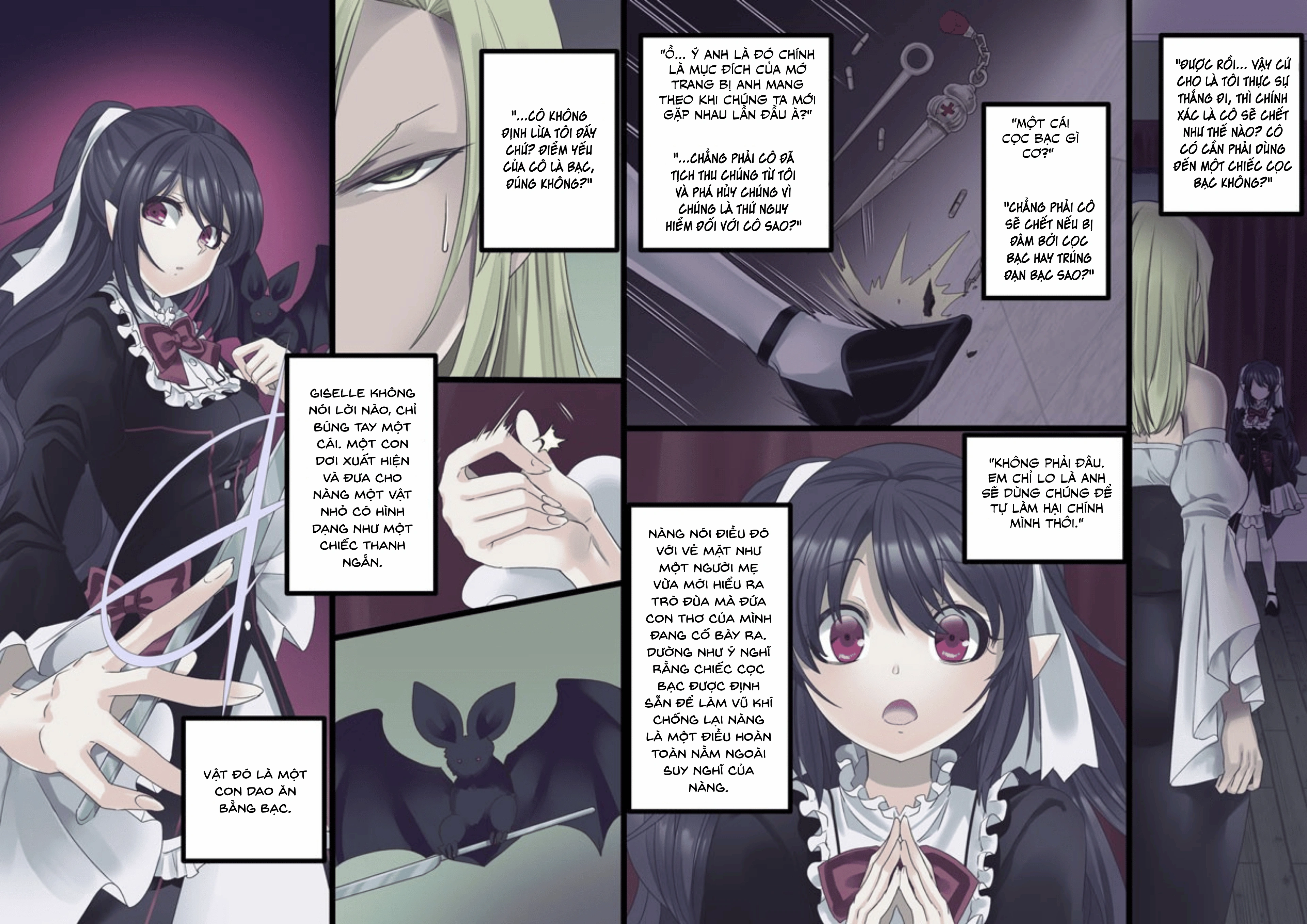 Câu chuyện về việc bị một nữ ma cà rồng xinh đẹ... - Chap 5 - 12