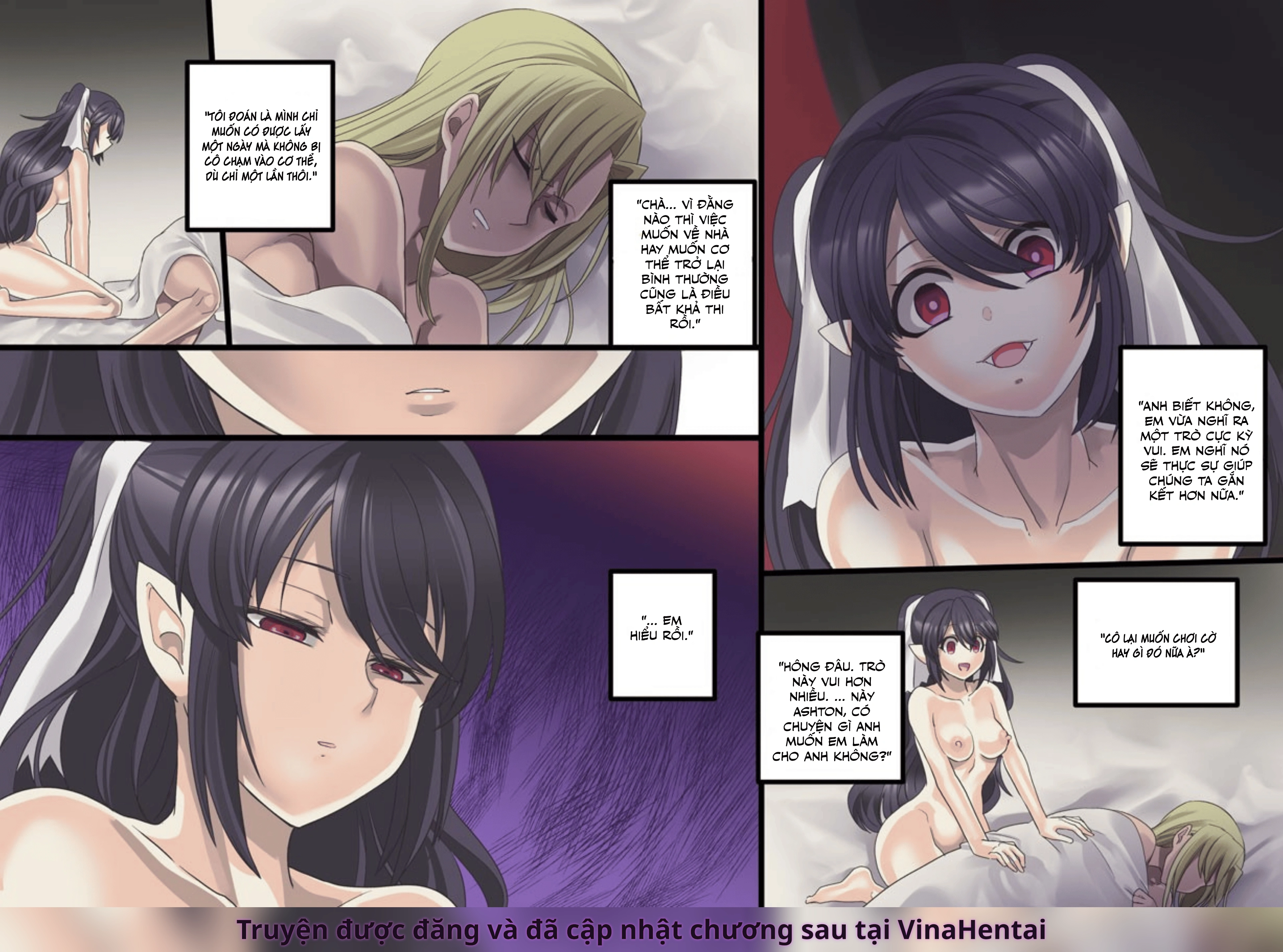 Câu chuyện về việc bị một nữ ma cà rồng xinh đẹ... - Chap 5 - 3