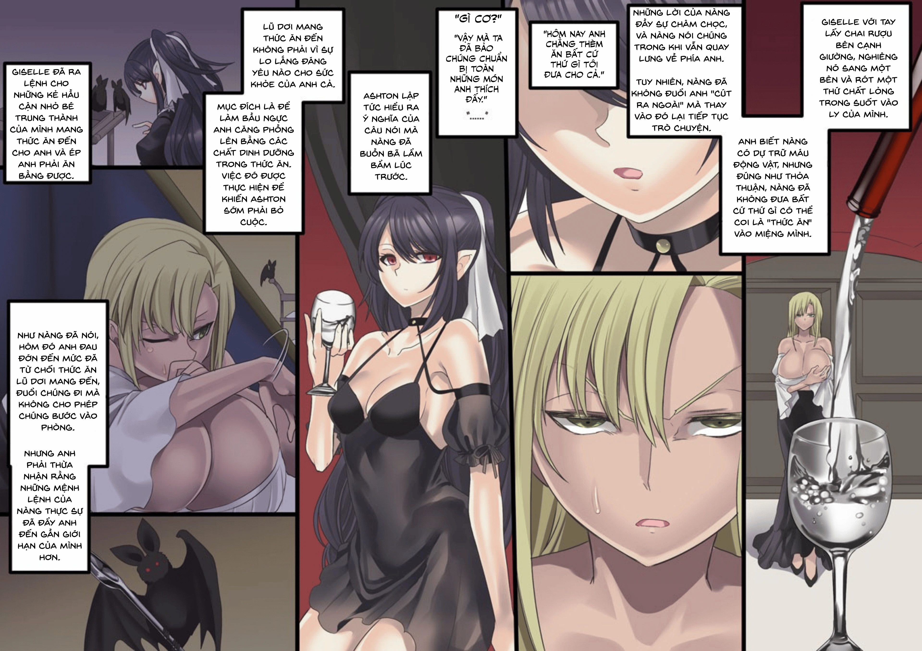 Câu chuyện về việc bị một nữ ma cà rồng xinh đẹ... - Chap 7 - 14