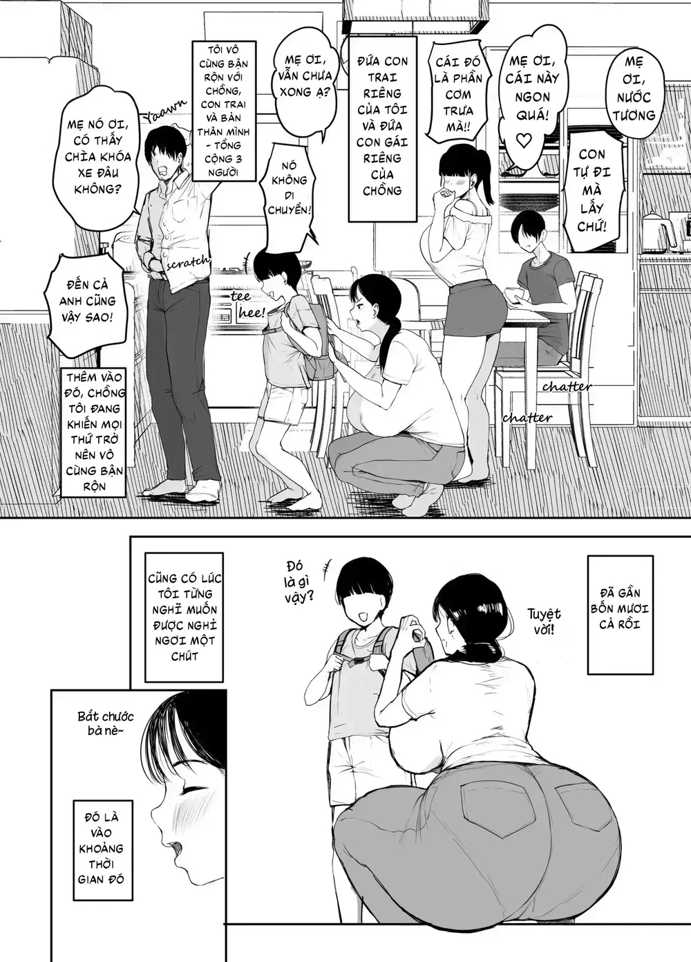 For Mom the Only Option Left is Incest - Oneshot - 5