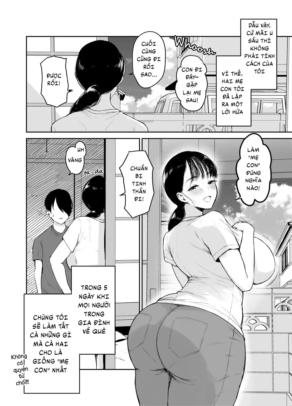 For Mom the Only Option Left is Incest - Oneshot - 7