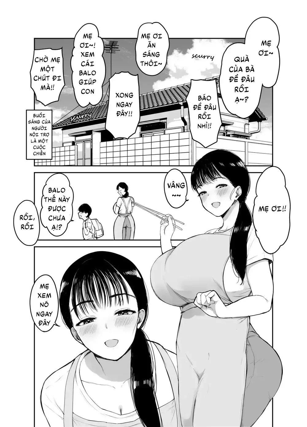 Okaasan ni wa Kore Gurai Shika Dekinaikara - Chap 1 - 4