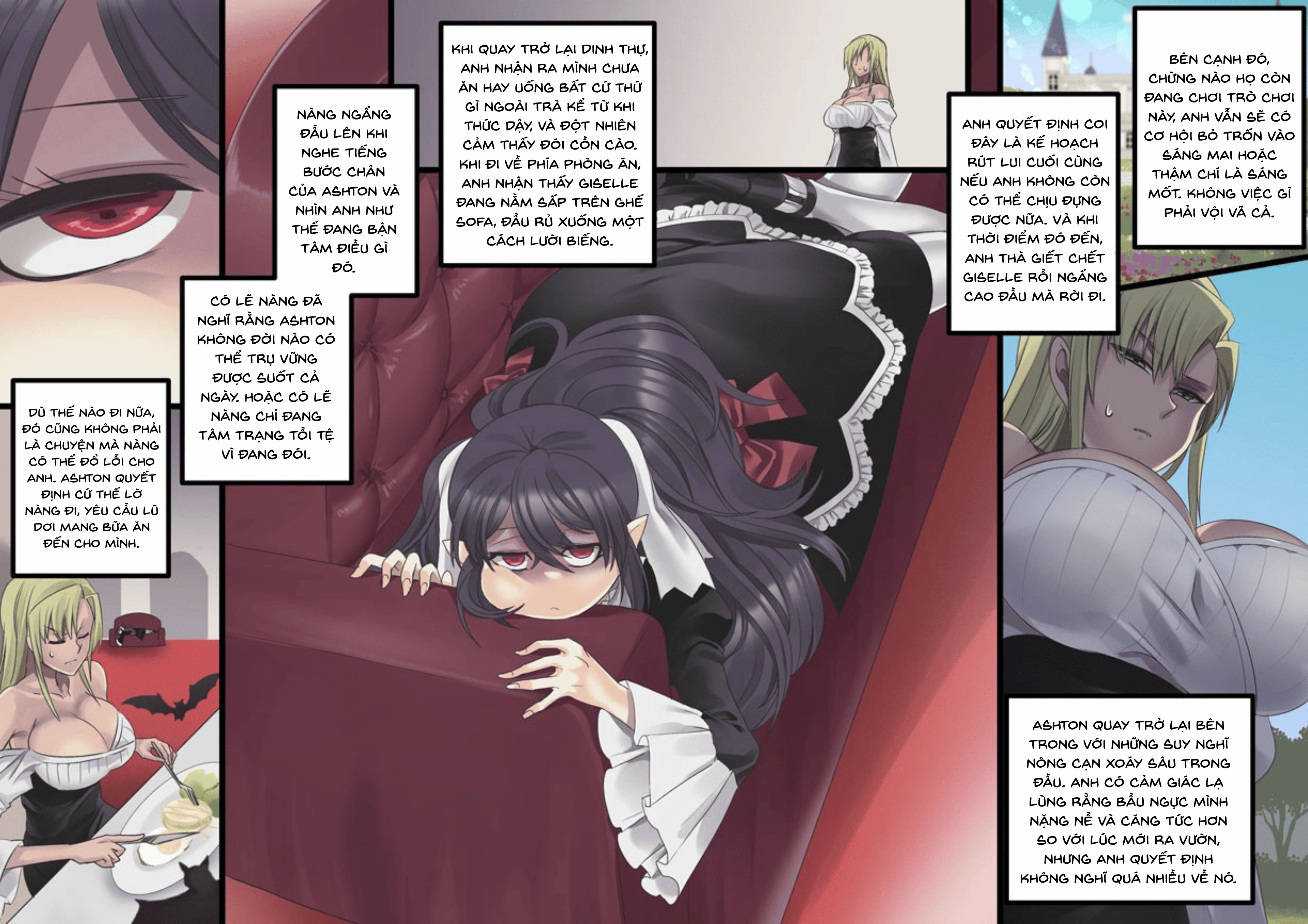 Câu chuyện về việc bị một nữ ma cà rồng xinh đẹ... - Chap 6 - 9