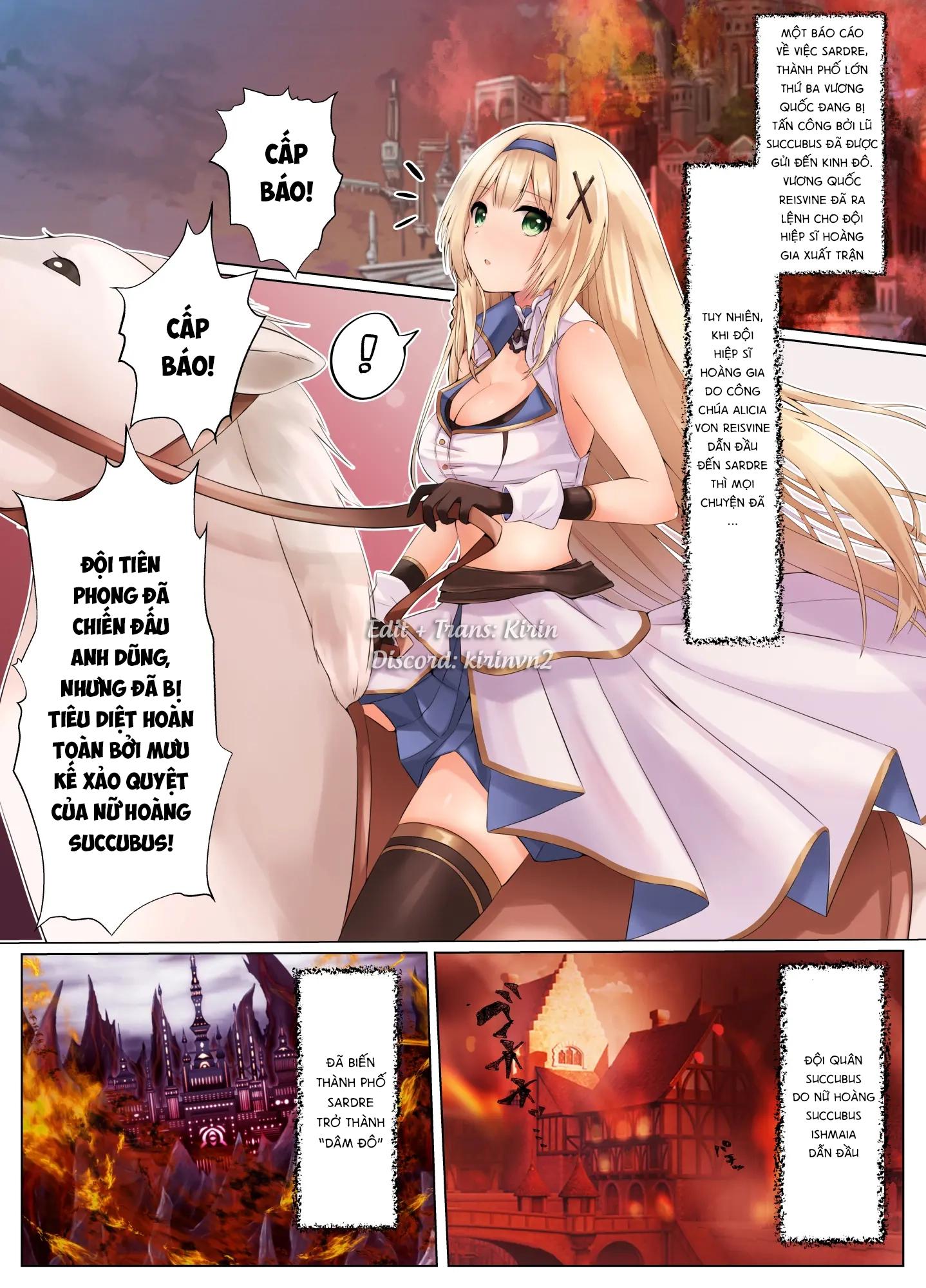 Nỗi khổ nạn của công chúa hiệp sĩ Alicia - 1 Noi Kho Nan Cua Cong Chua Hiep Si - 6