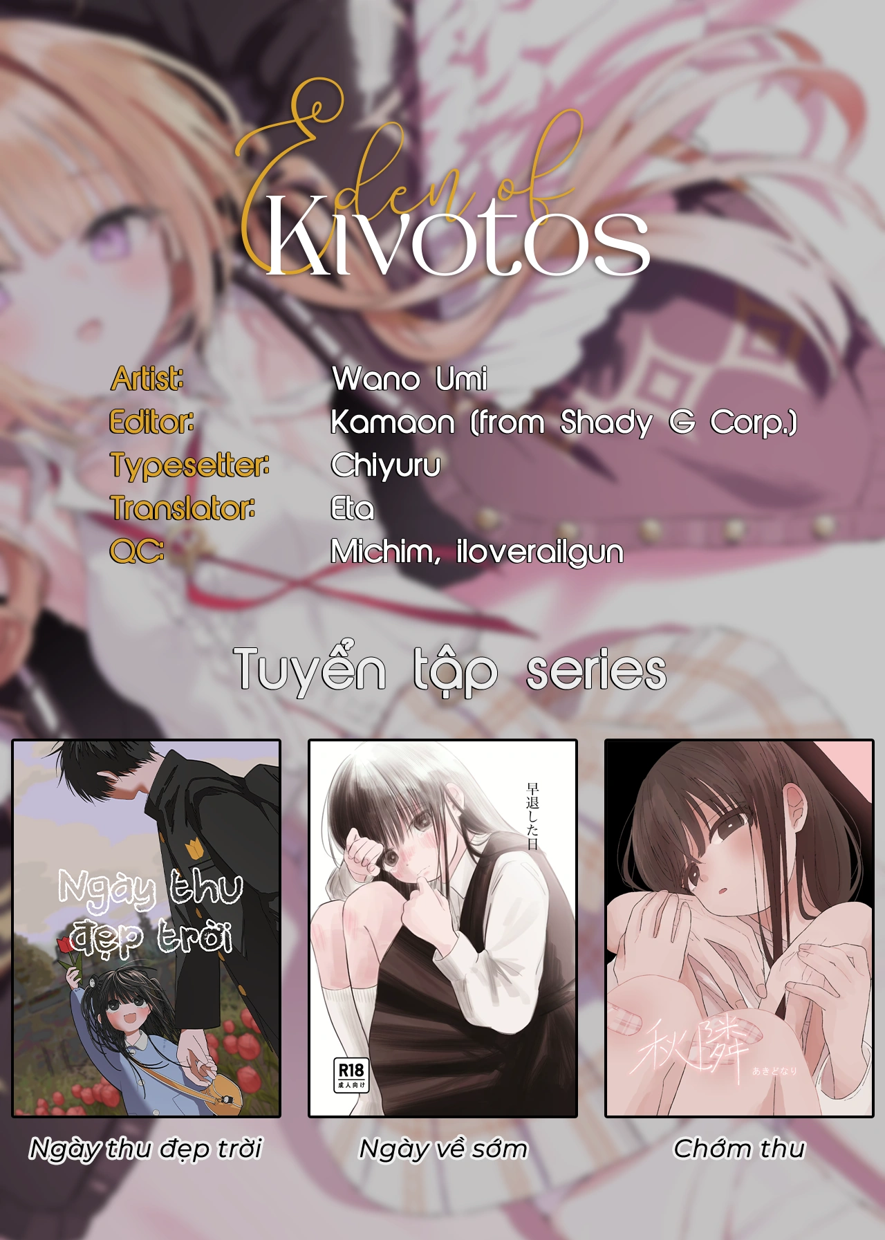 Chớm Thu - Oneshot Mot Ngay Yen Binh Cua Hai Chu Chau - 1