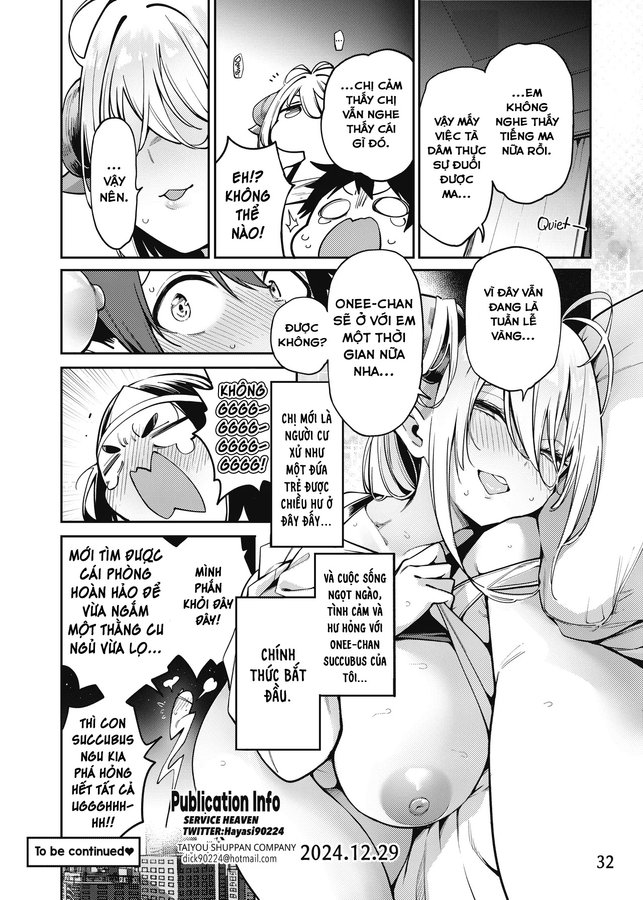 Ngày tháng ngọt ngào bên chị gái Succubus hàng ... - Oneshot - 34