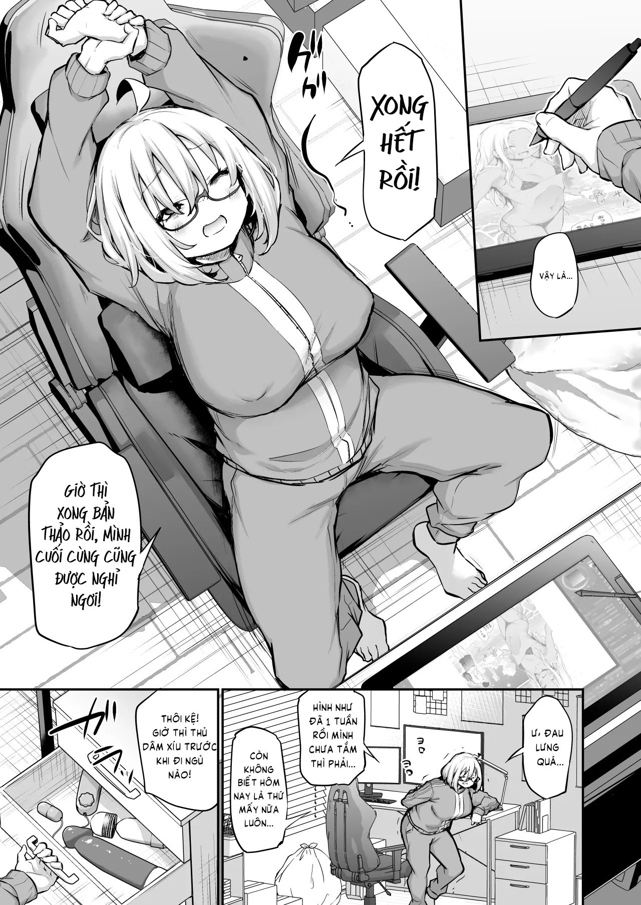 Furo Kyan Inkya Onna, Hatsu Kareshi Chinpo de M... - Chap 1 - 3