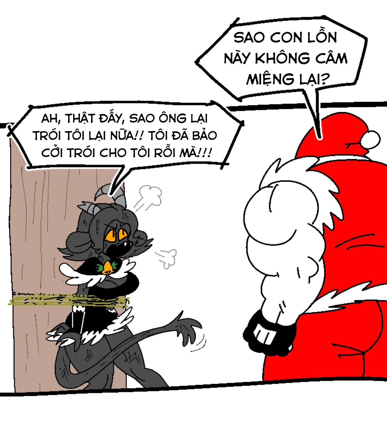 Christmas Devil, Krampus's thick pussy flesh an... - Oneshot Can Keo - 54