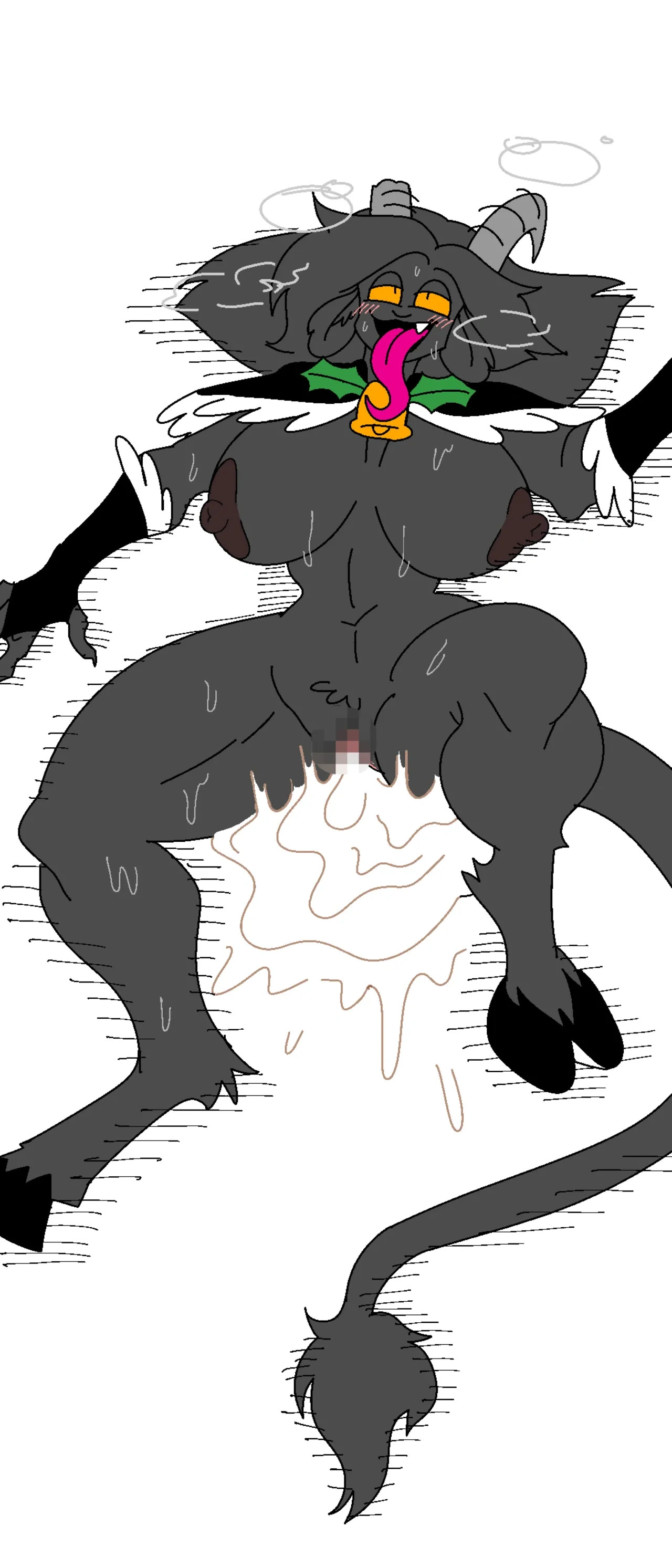 Christmas Devil, Krampus's thick pussy flesh an... - Oneshot Can Keo - 73