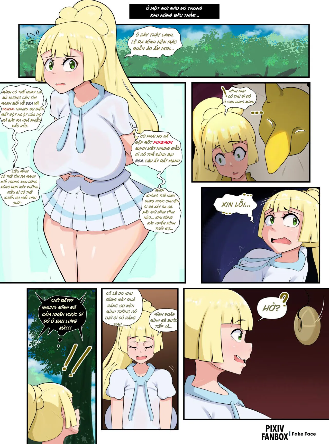 Tổng hợp truyện vẽ bởi Face Fake - Lillie - 1