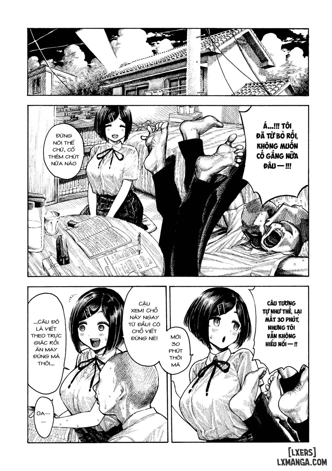 Manatsu-chan no Benkyoukai - Oneshot - 4