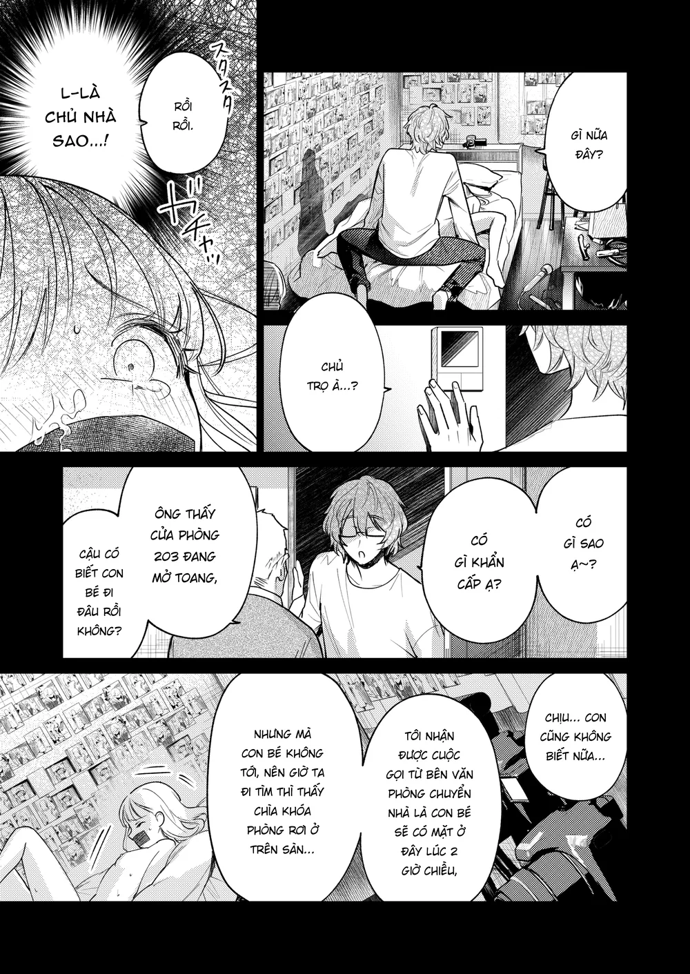 Hàng Xóm Phòng 203 Đột Nhiên Biến Mất - Chap 2 - 17