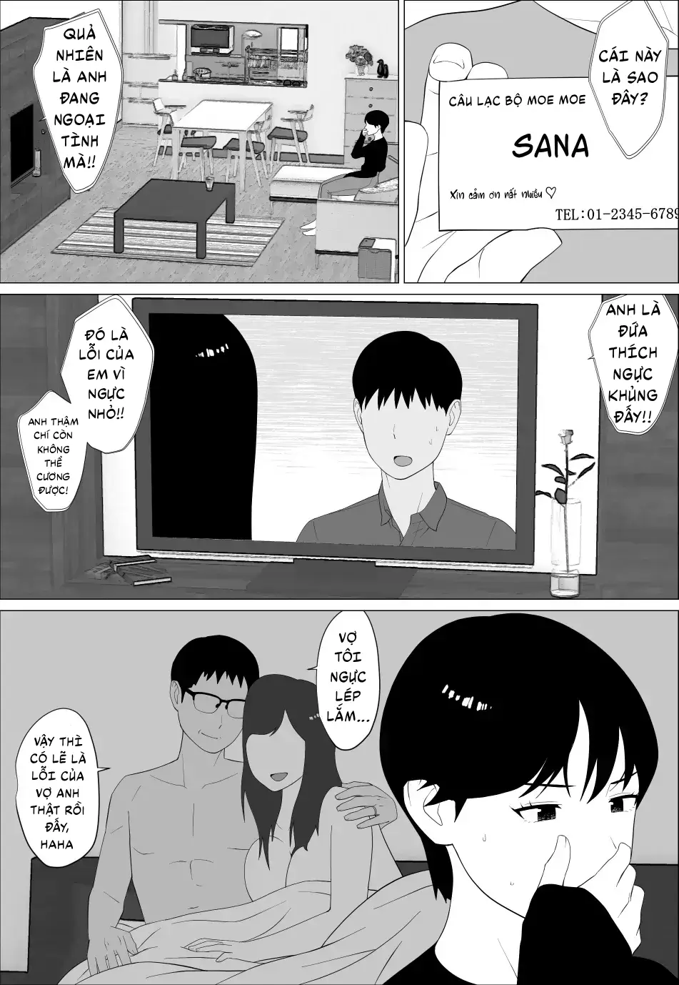 Nâng ngực để quyến rũ chồng, vậy mà... - Oneshott - 8