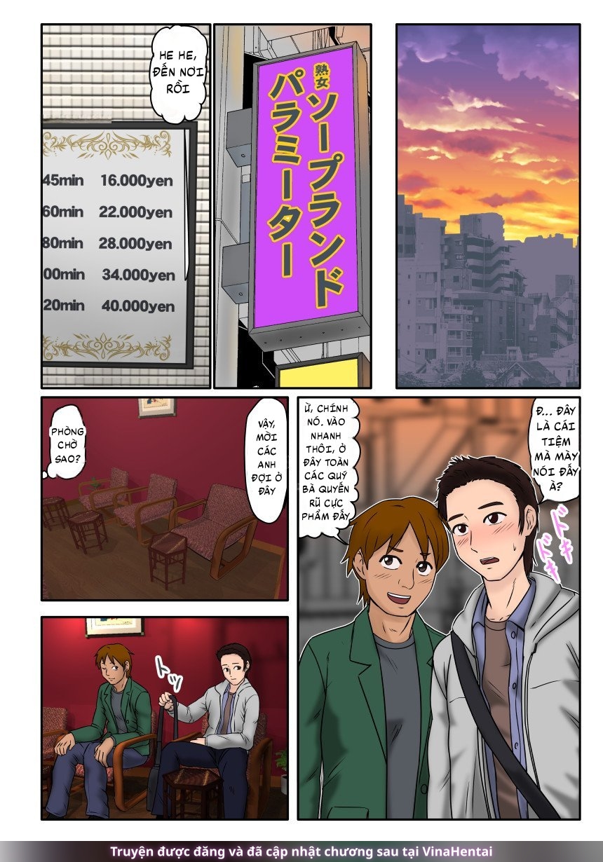 Bị thằng bạn lôi đến tiệm Soapland MILF, ai ngờ... - Oneshot - 3