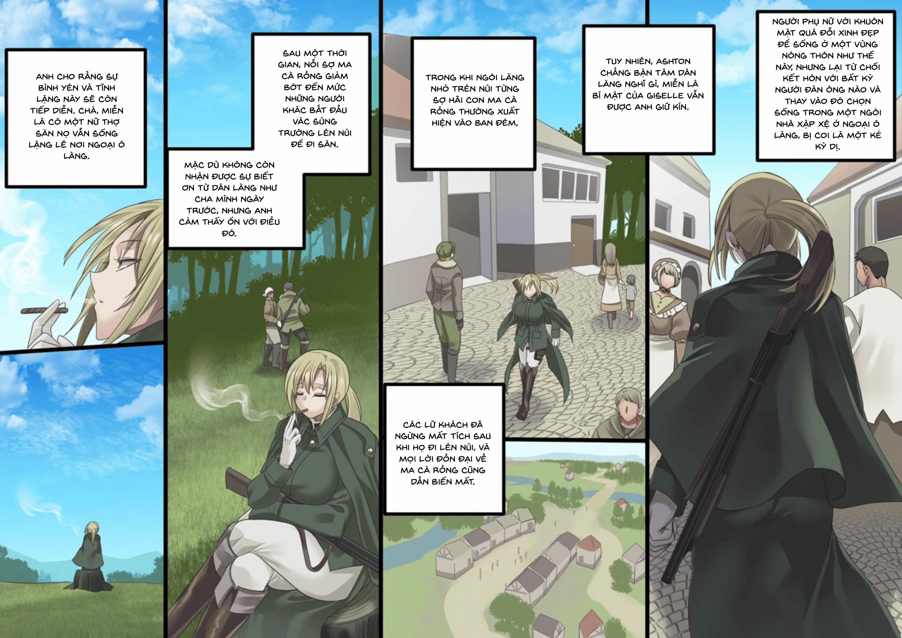 Câu chuyện về việc bị một nữ ma cà rồng xinh đẹ... - Chap 16(end) - 14