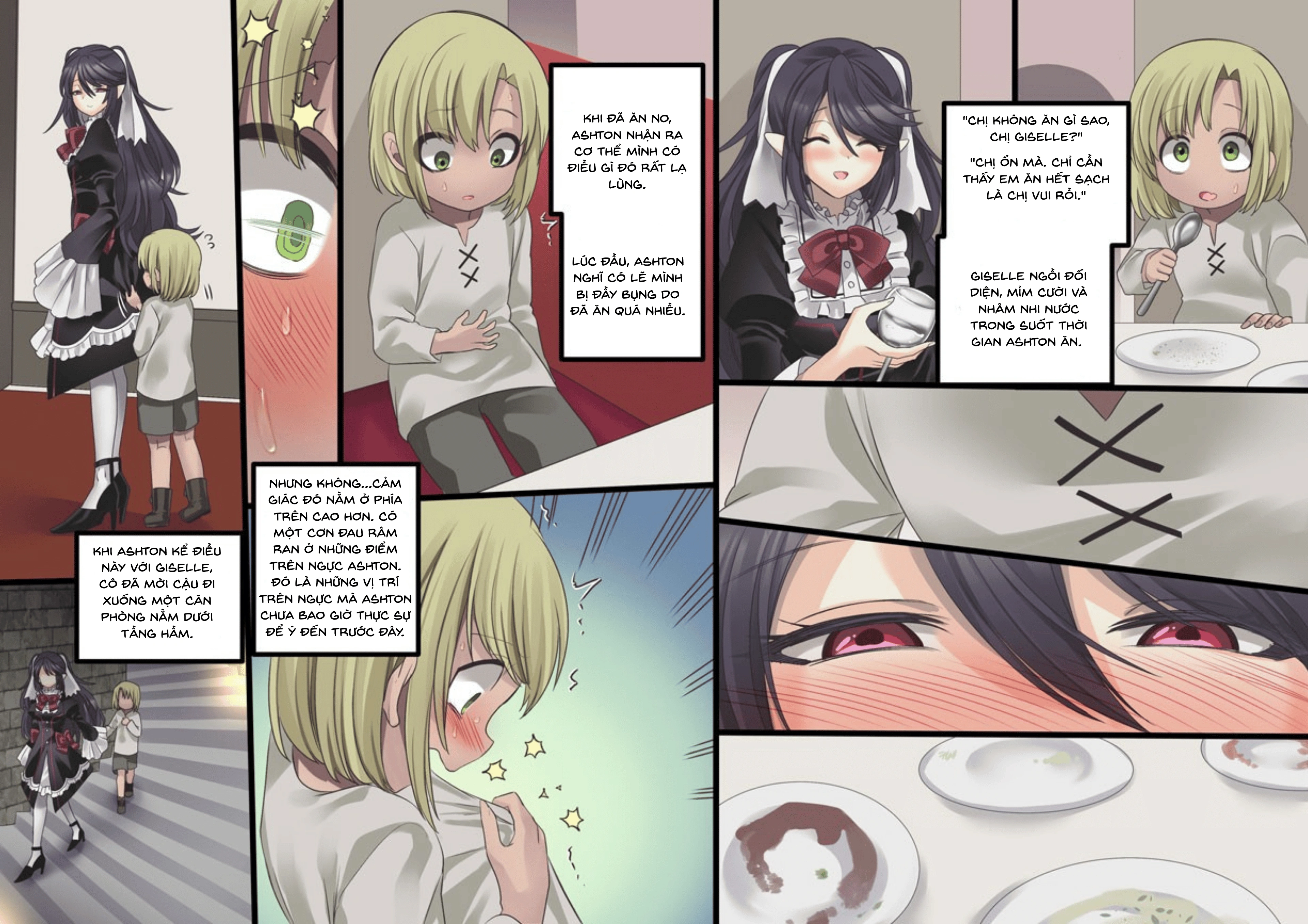 Câu chuyện về việc bị một nữ ma cà rồng xinh đẹ... - Chap 16(end) - 18