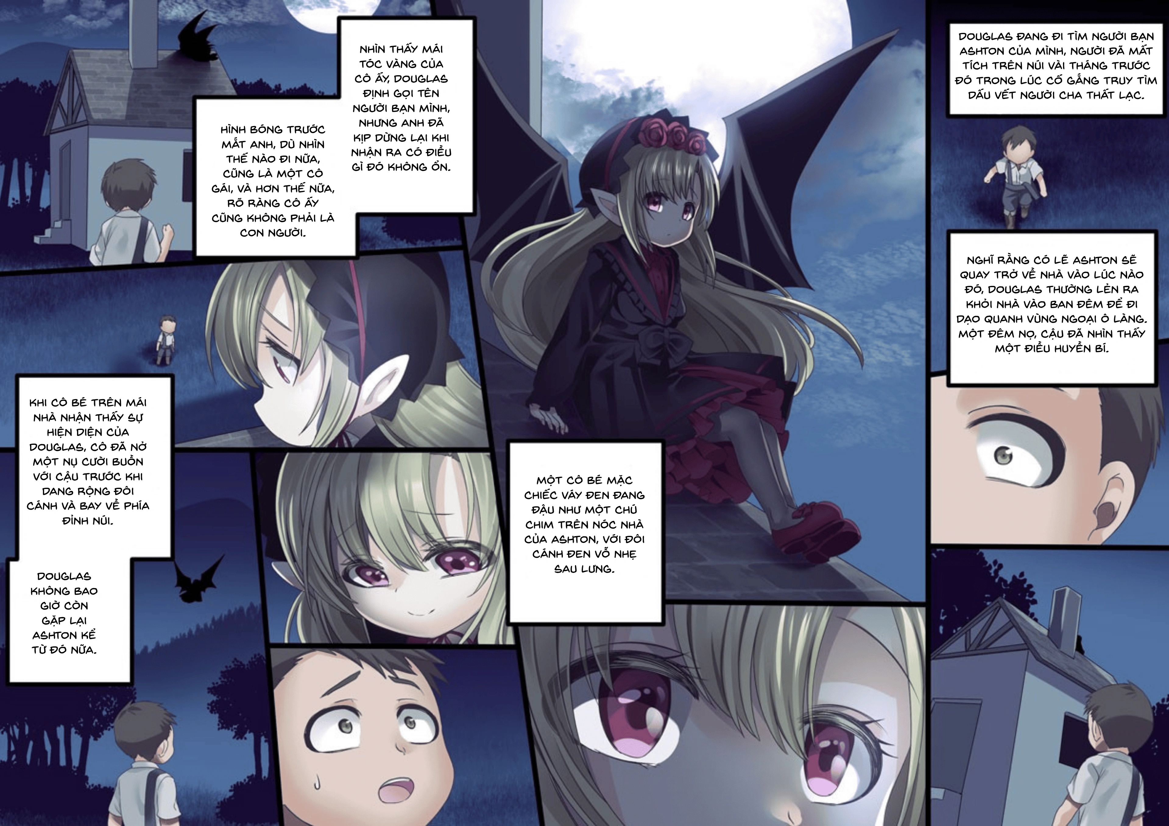 Câu chuyện về việc bị một nữ ma cà rồng xinh đẹ... - Chap 16(end) - 23