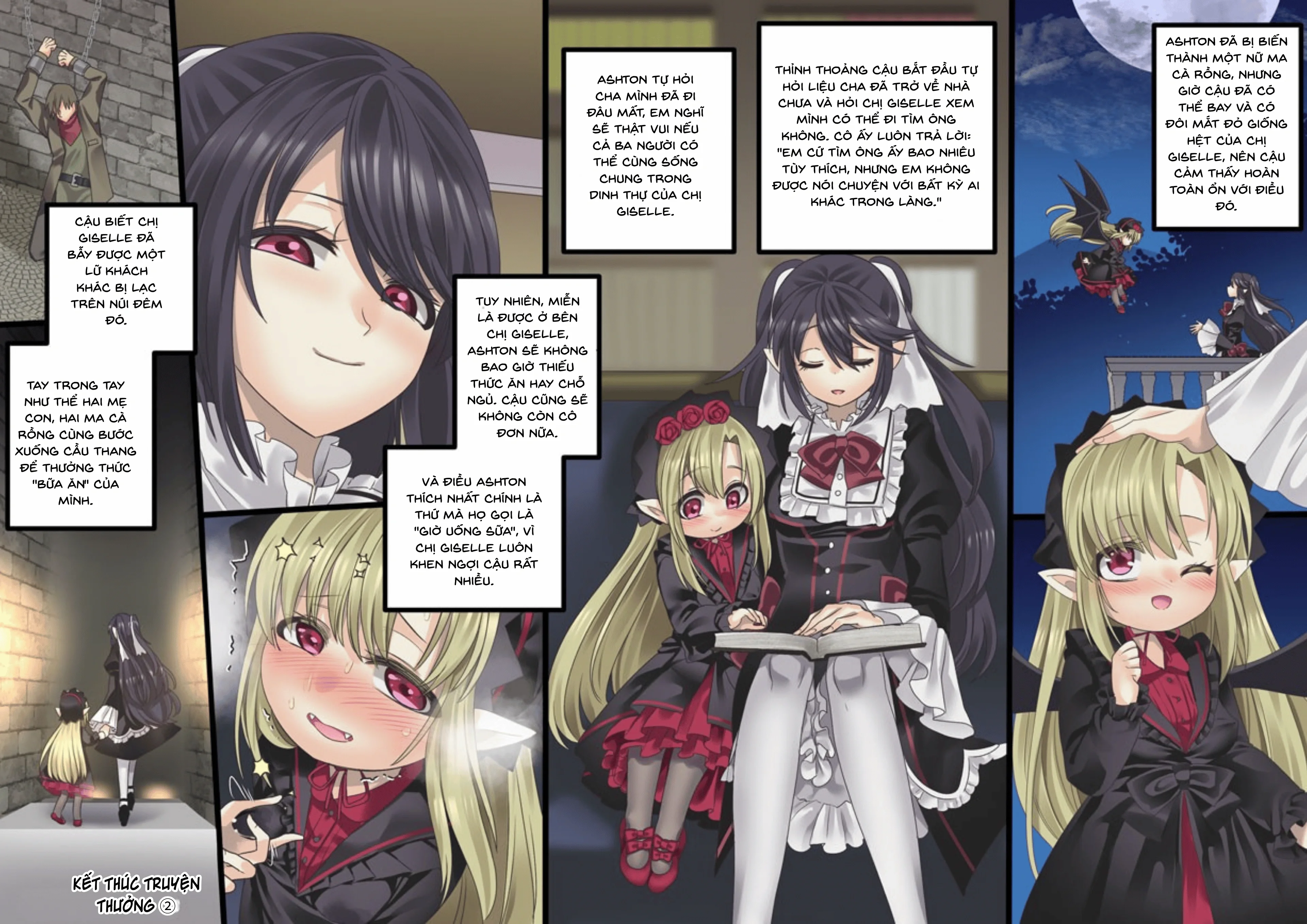 Câu chuyện về việc bị một nữ ma cà rồng xinh đẹ... - Chap 16(end) - 24