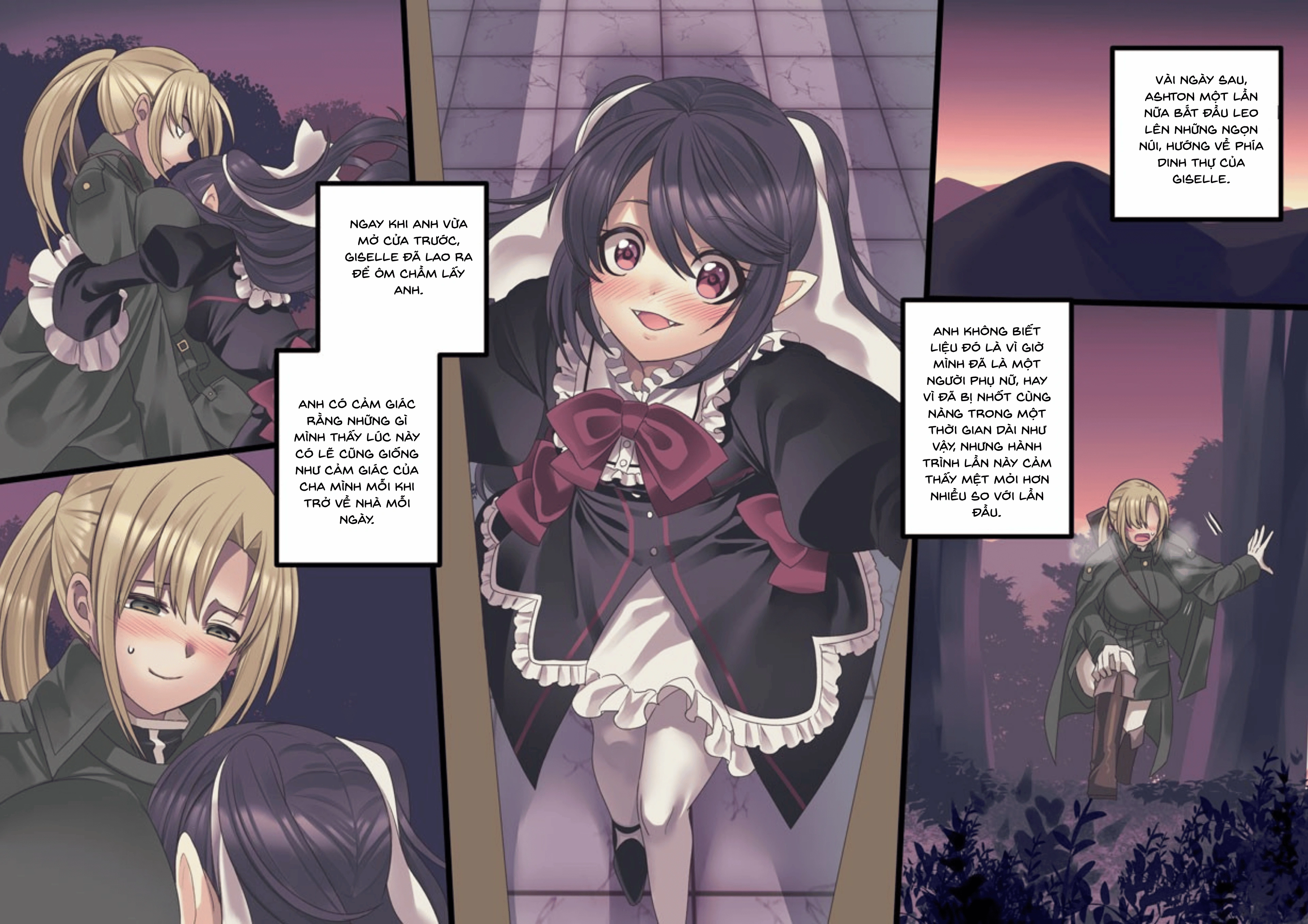 Câu chuyện về việc bị một nữ ma cà rồng xinh đẹ... - Chap 16(end) - 3
