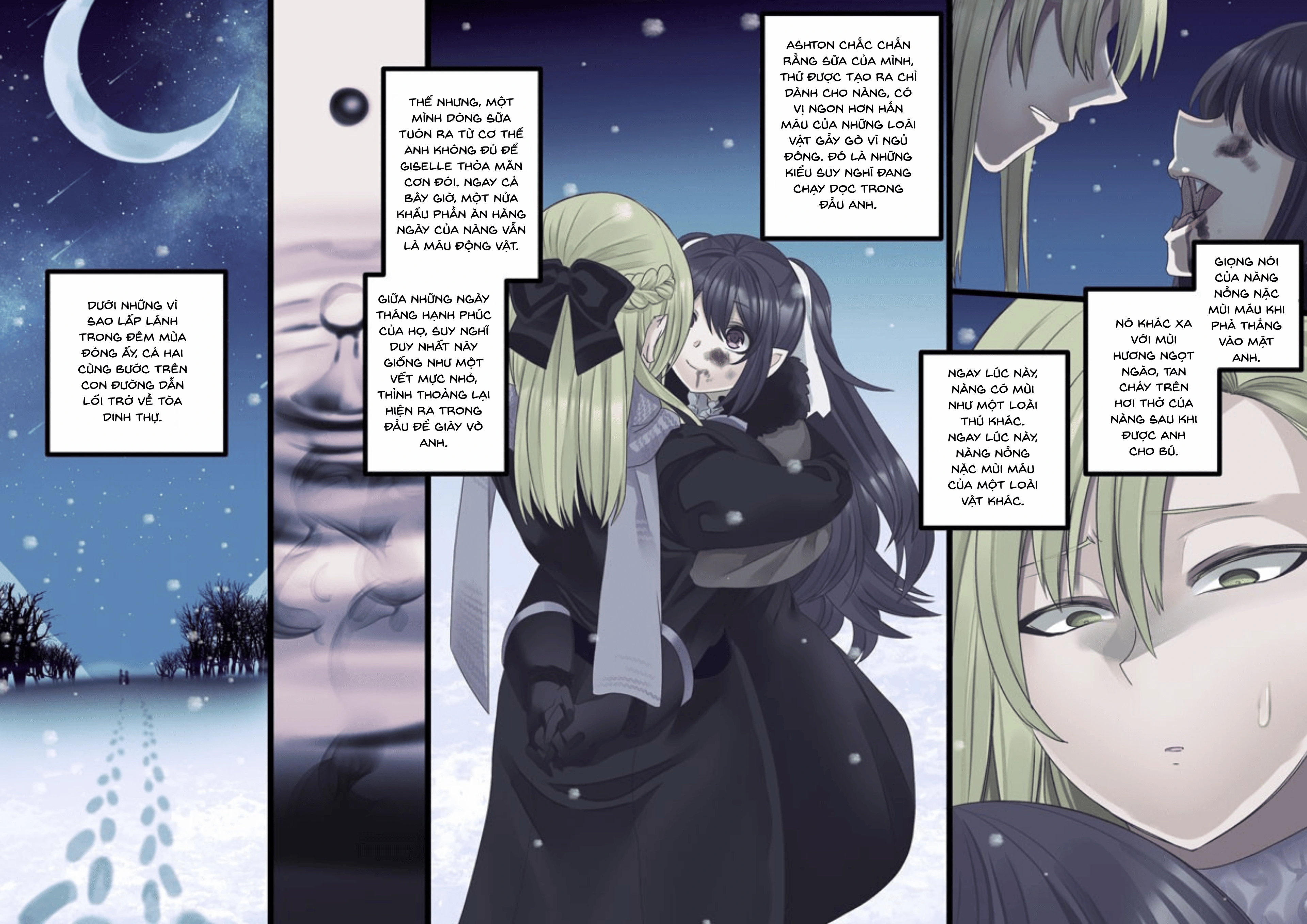 Câu chuyện về việc bị một nữ ma cà rồng xinh đẹ... - chap 10 - 2