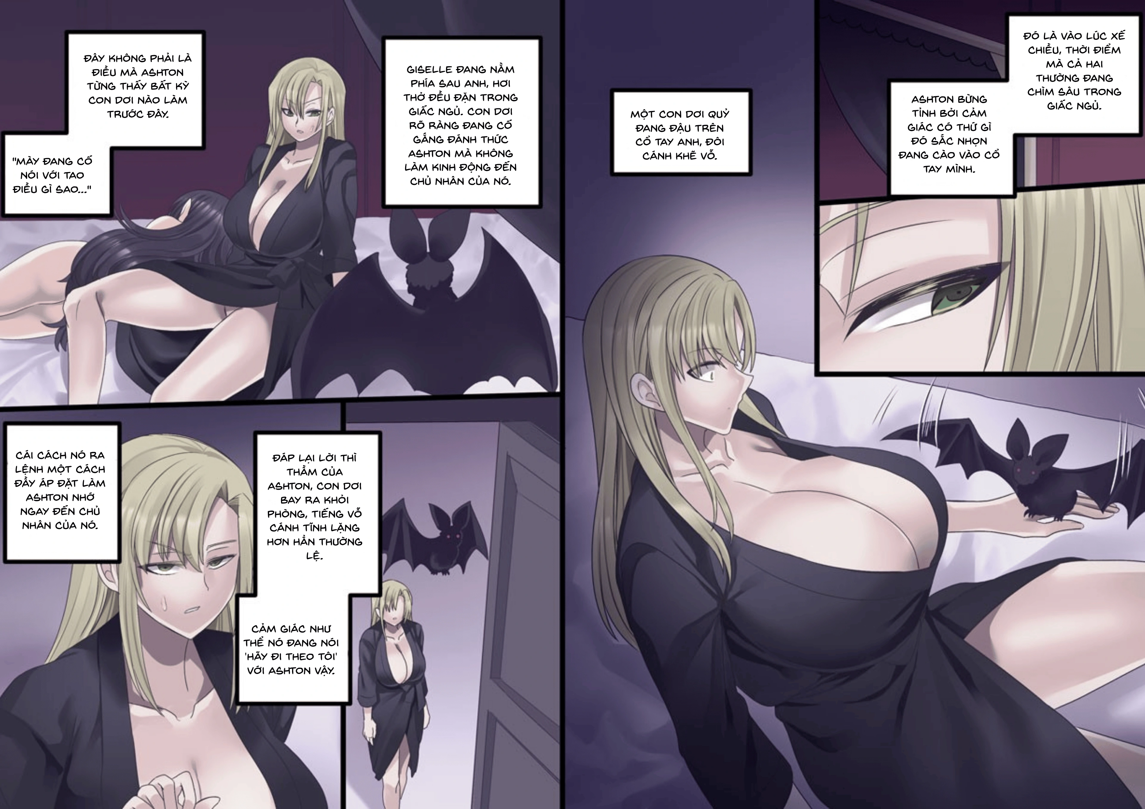 Câu chuyện về việc bị một nữ ma cà rồng xinh đẹ... - chap 10 - 3
