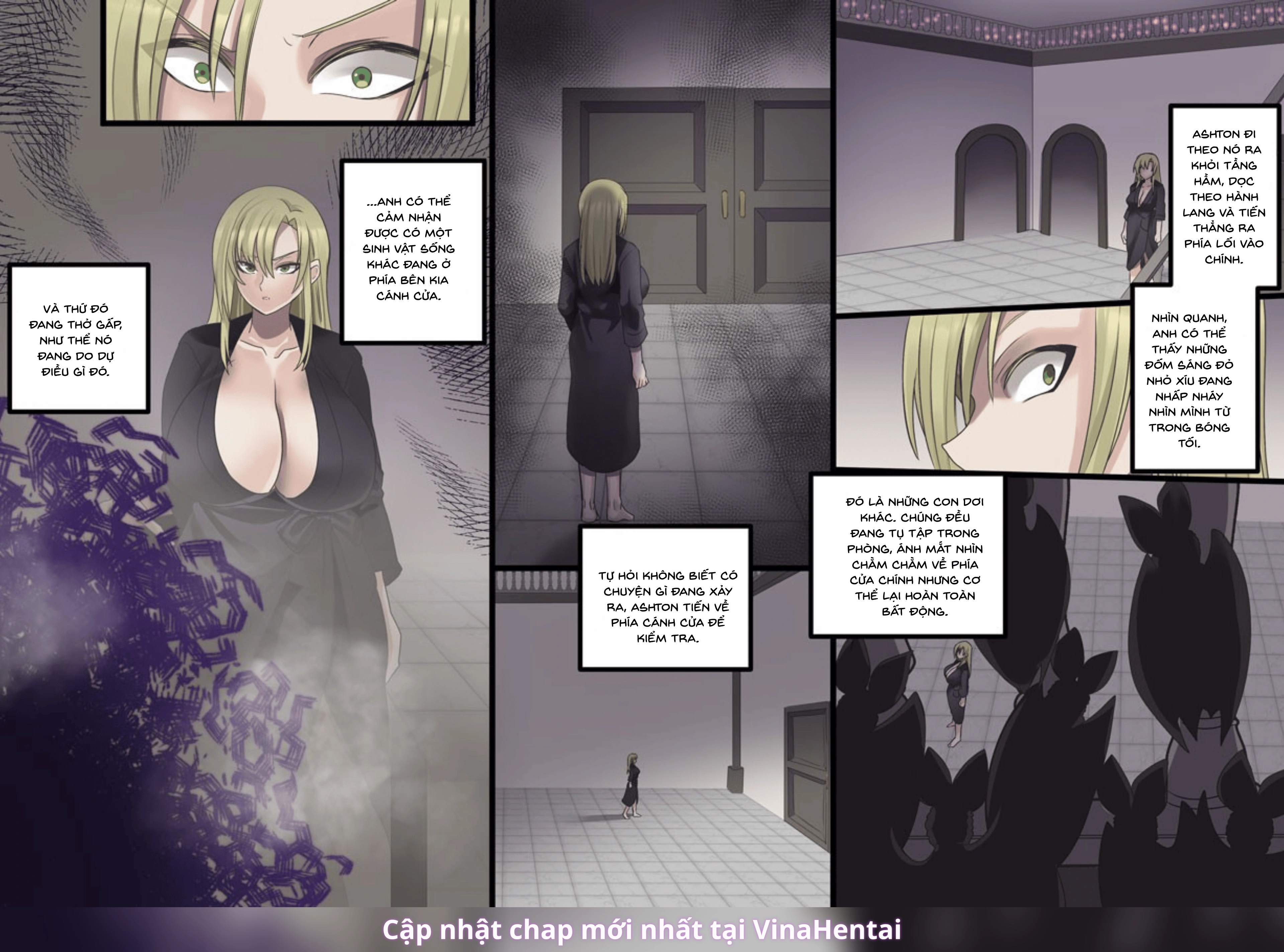 Câu chuyện về việc bị một nữ ma cà rồng xinh đẹ... - chap 10 - 4