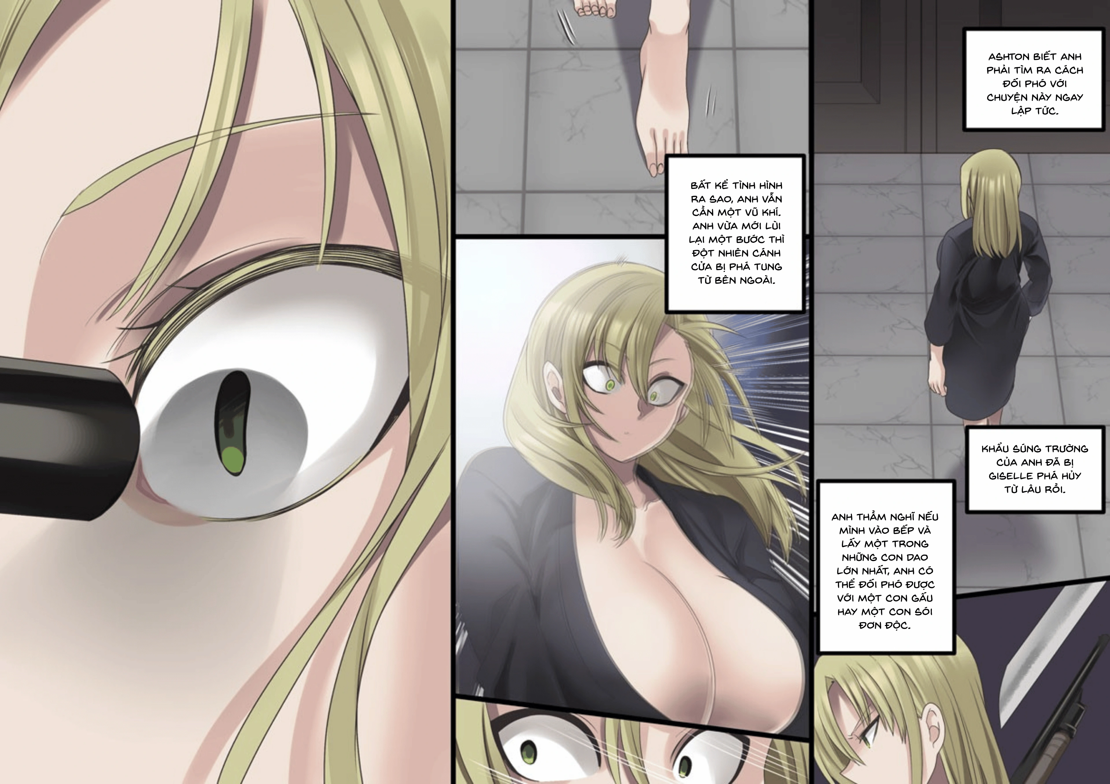 Câu chuyện về việc bị một nữ ma cà rồng xinh đẹ... - chap 10 - 5