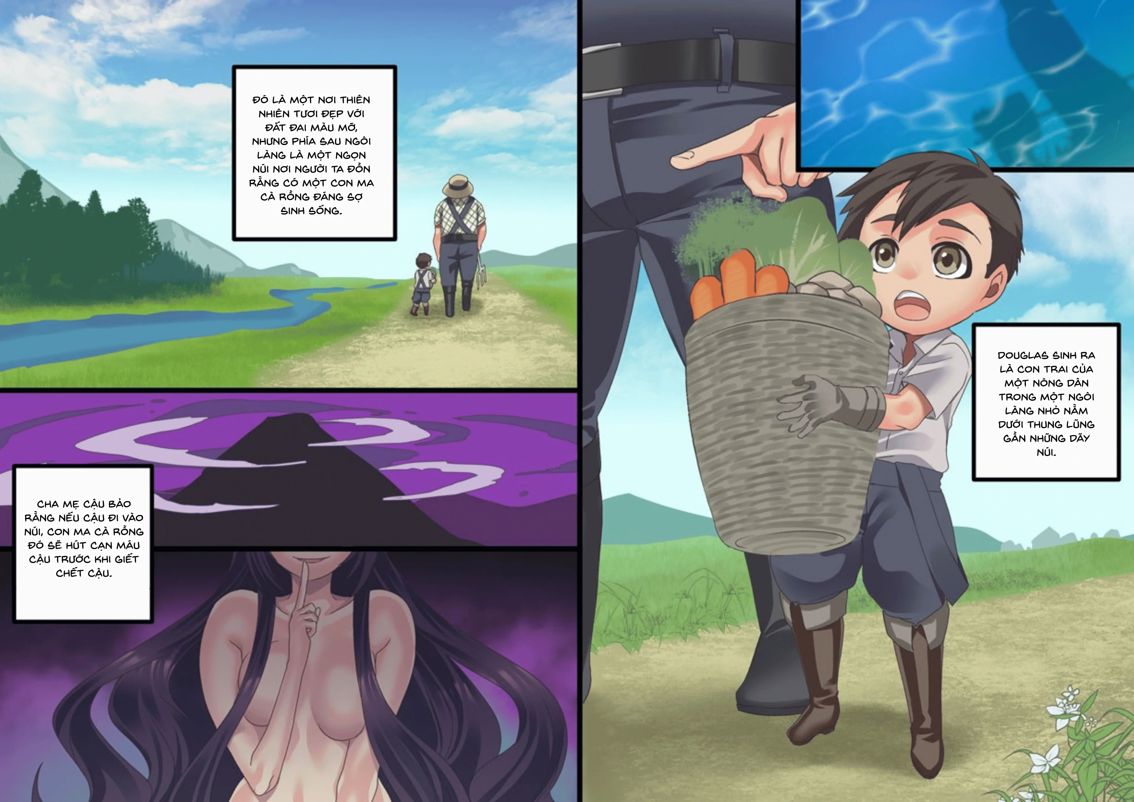 Câu chuyện về việc bị một nữ ma cà rồng xinh đẹ... - chap 10 - 8