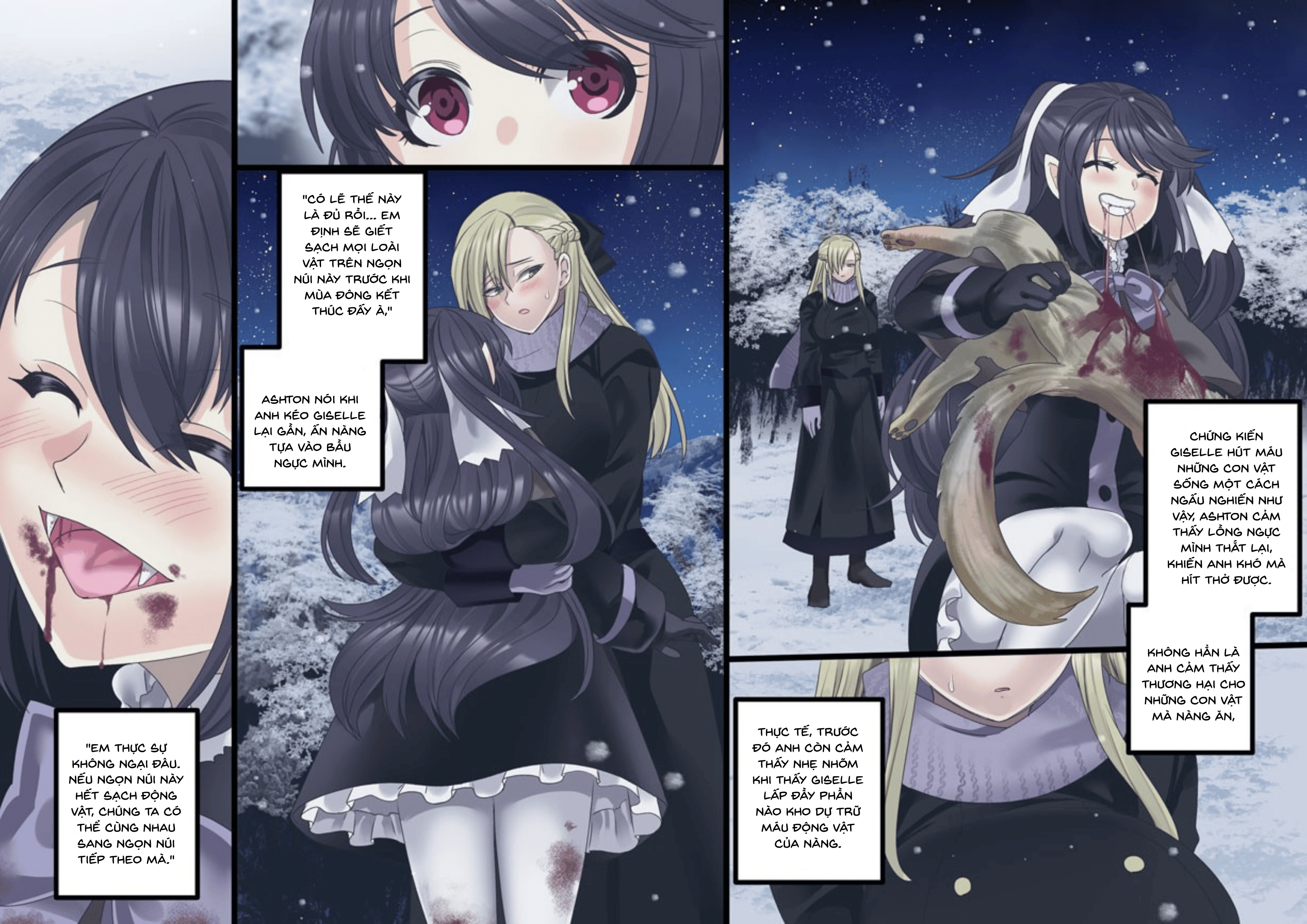 Câu chuyện về việc bị một nữ ma cà rồng xinh đẹ... - chap 9 - 16