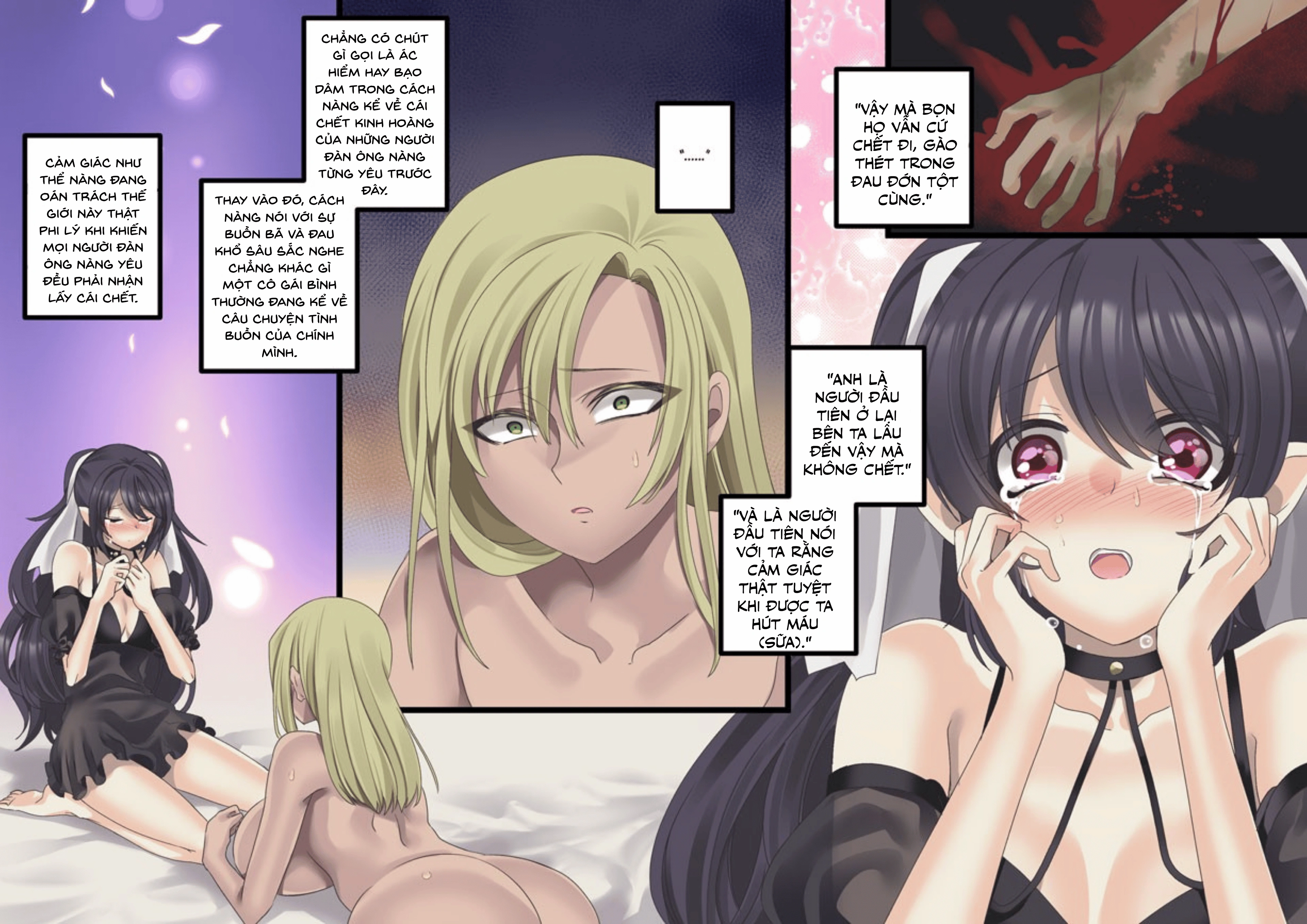 Câu chuyện về việc bị một nữ ma cà rồng xinh đẹ... - chap 9 - 7