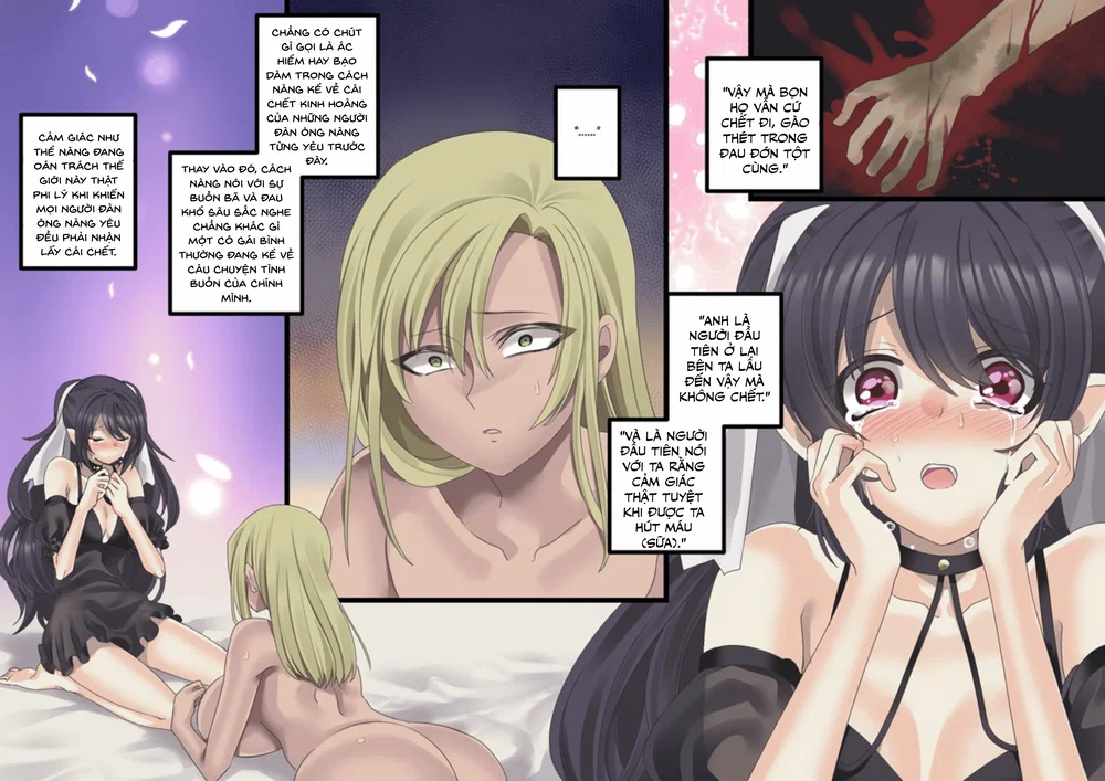 Câu chuyện về việc bị một nữ ma cà rồng xinh đẹ... - chap 9 - 7