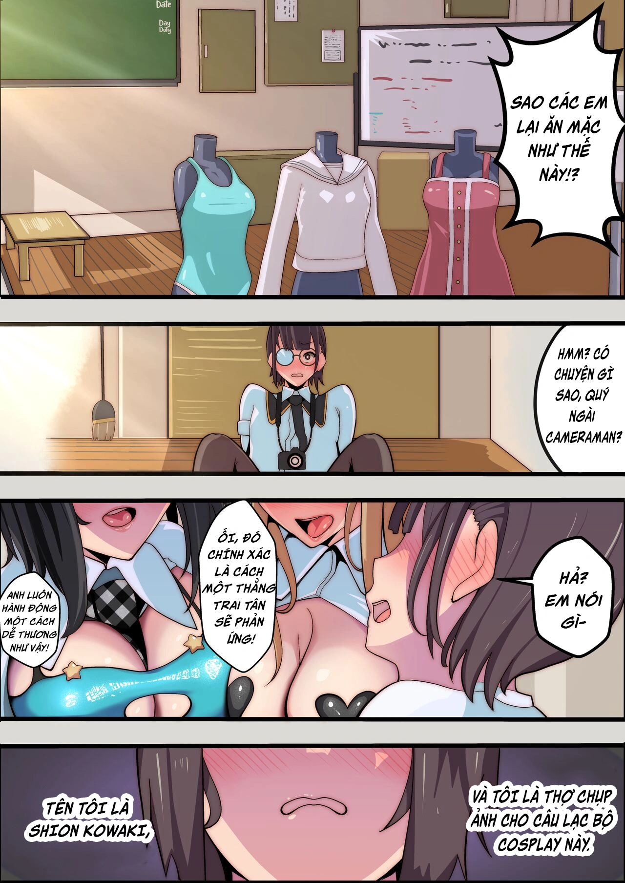 [Không che] Bị gái trong câu lạc bộ cosplay của... - Oneshot - 3