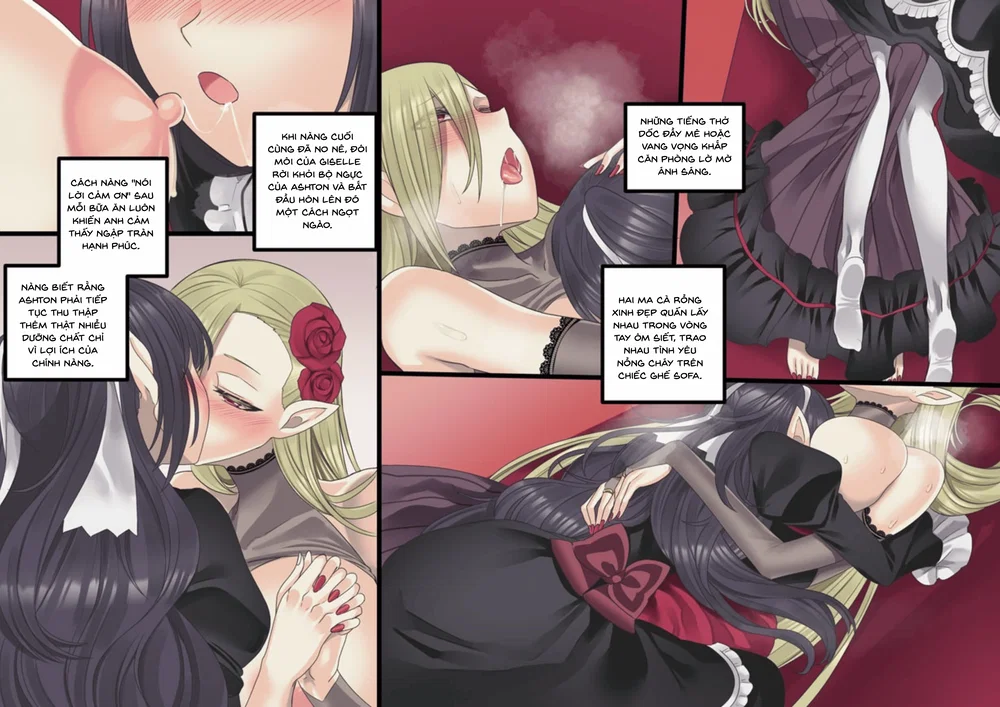 Câu chuyện về việc bị một nữ ma cà rồng xinh đẹ... - Chap 15 - 10