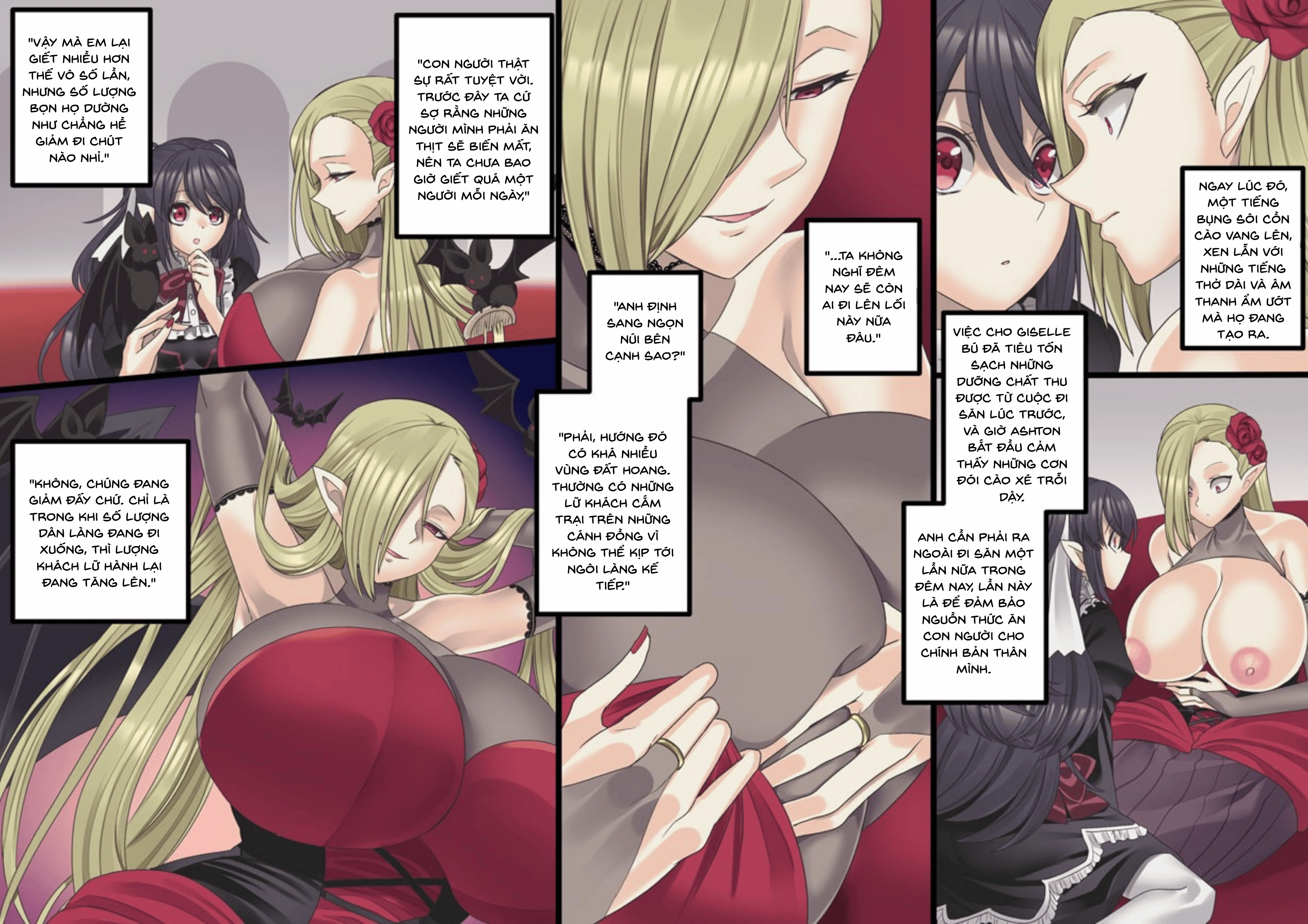 Câu chuyện về việc bị một nữ ma cà rồng xinh đẹ... - Chap 15 - 11