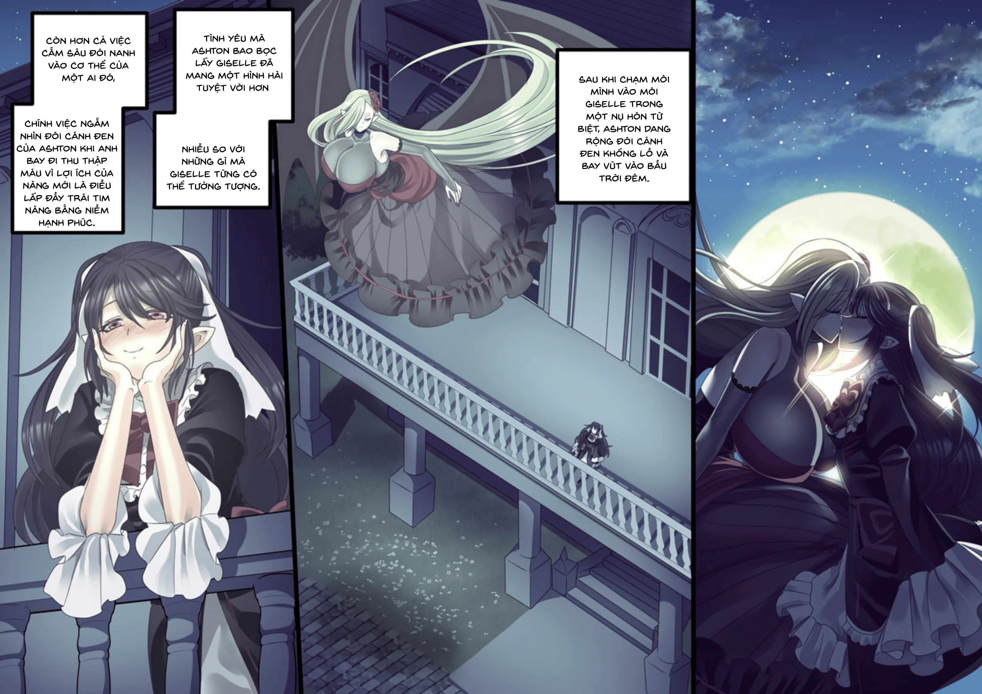 Câu chuyện về việc bị một nữ ma cà rồng xinh đẹ... - Chap 15 - 14